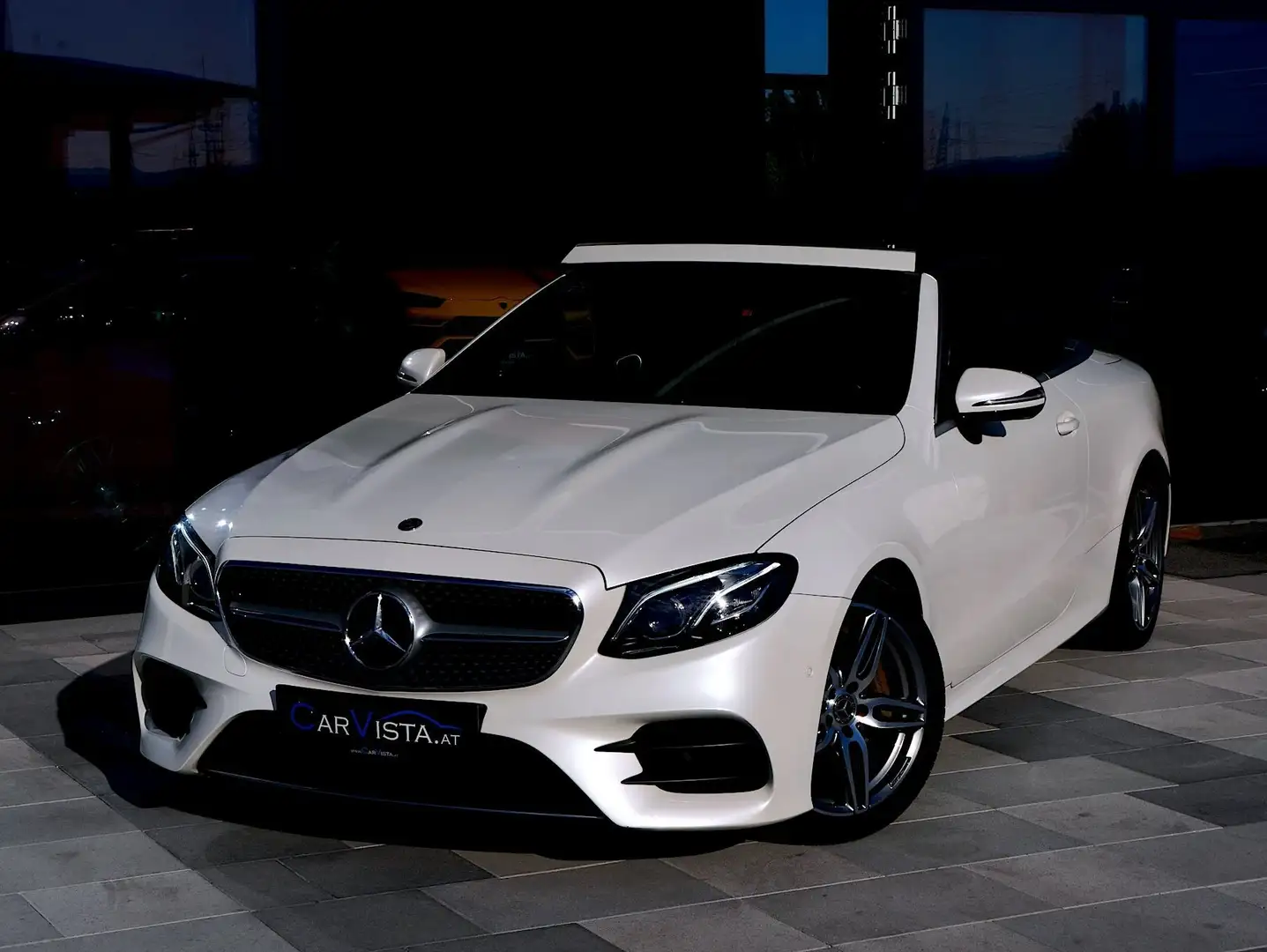 Mercedes-Benz E 300 Aut. Cabrio AMG - LINE "Multibeam LED - Designo* Weiß - 2