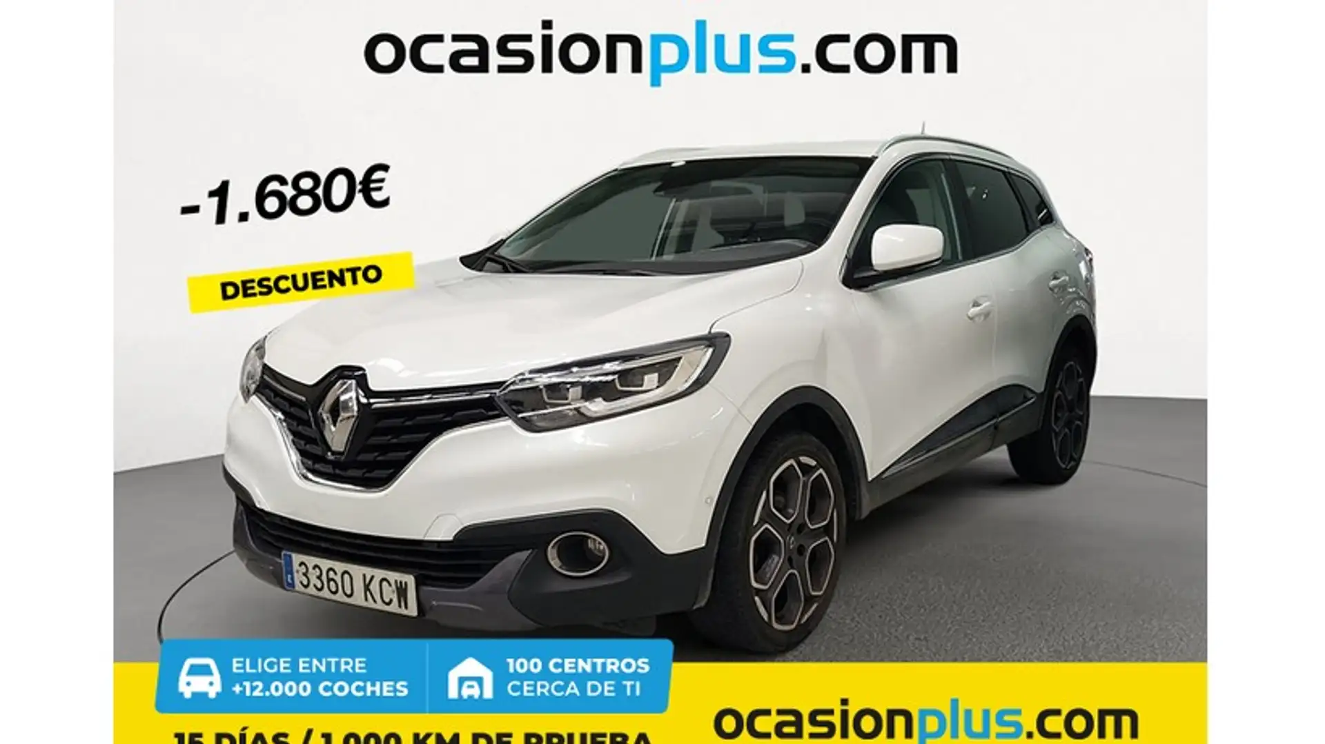 Renault Kadjar 1.5dCi Energy Zen EDC 81kW Blanco - 1