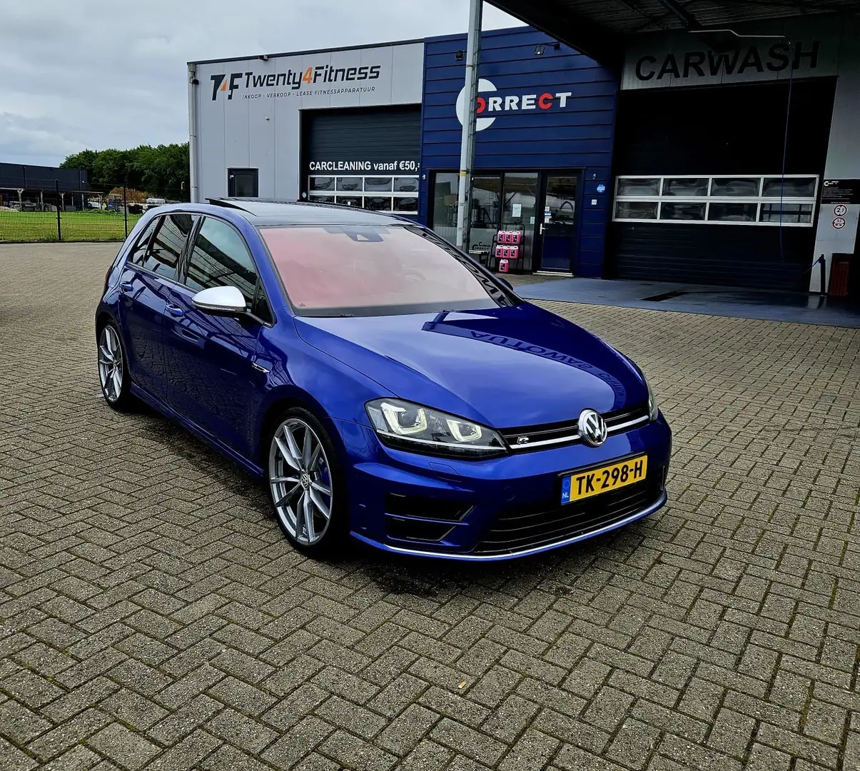 Volkswagen Golf R Golf 7R 2.0 370PK TDI 4M Blauw - 1