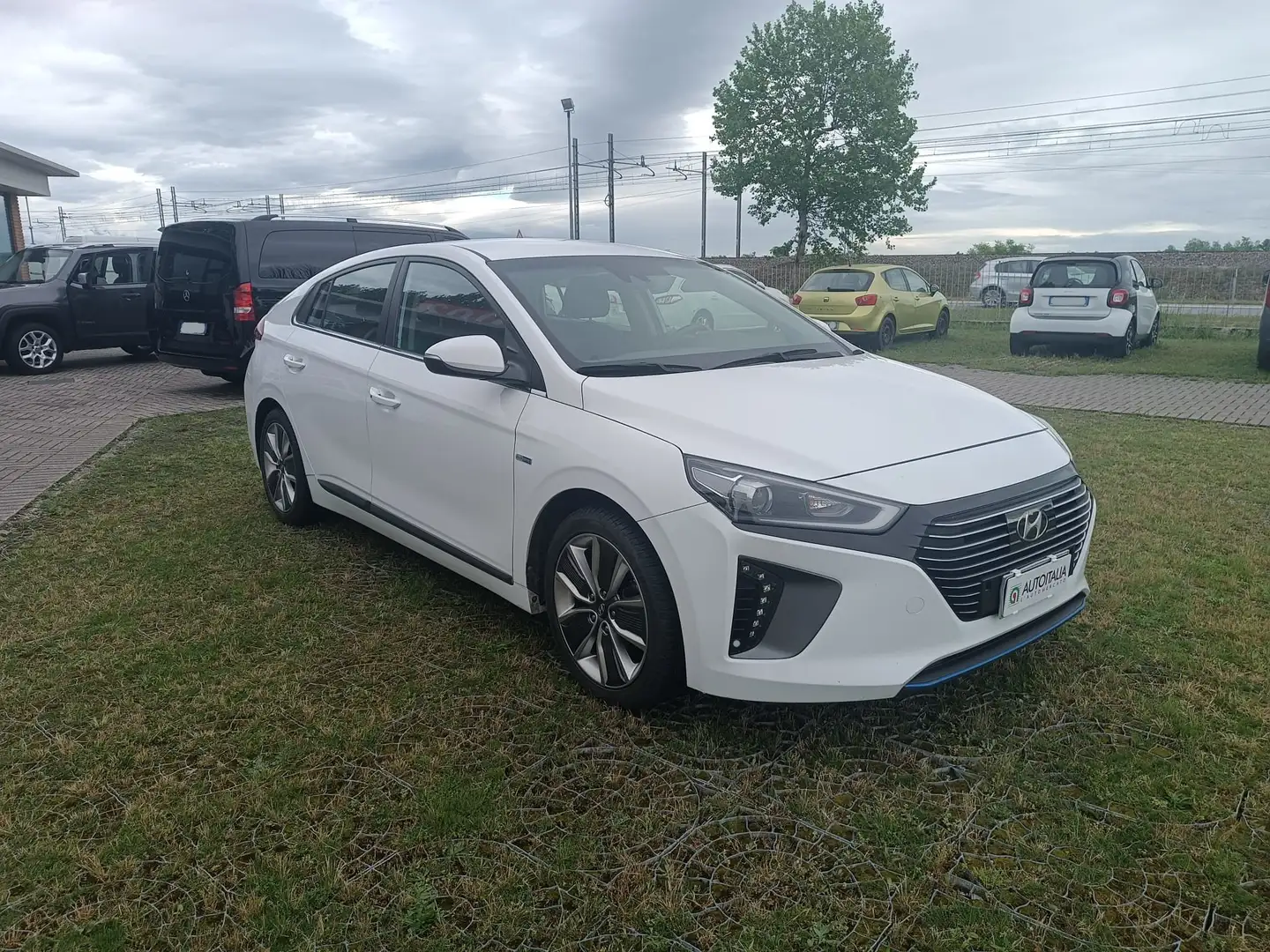 Hyundai IONIQ Ioniq 1.6 hybrid Classic Navi 6dct Bianco - 2