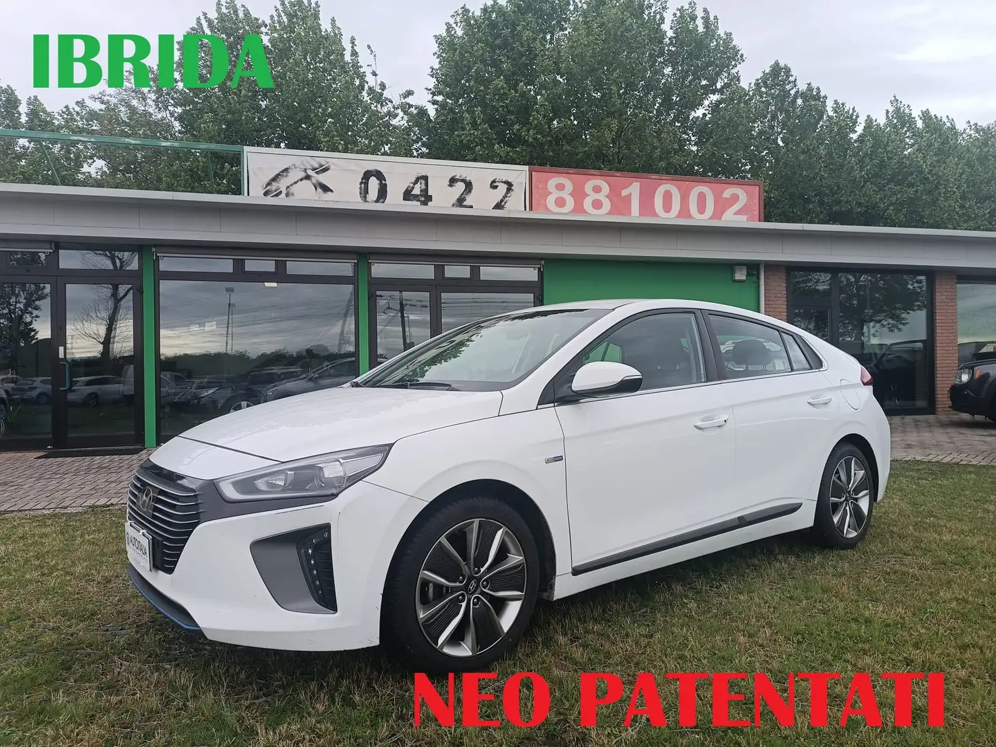 Hyundai IONIQ Ioniq 1.6 hybrid Classic Navi 6dct Bianco - 1