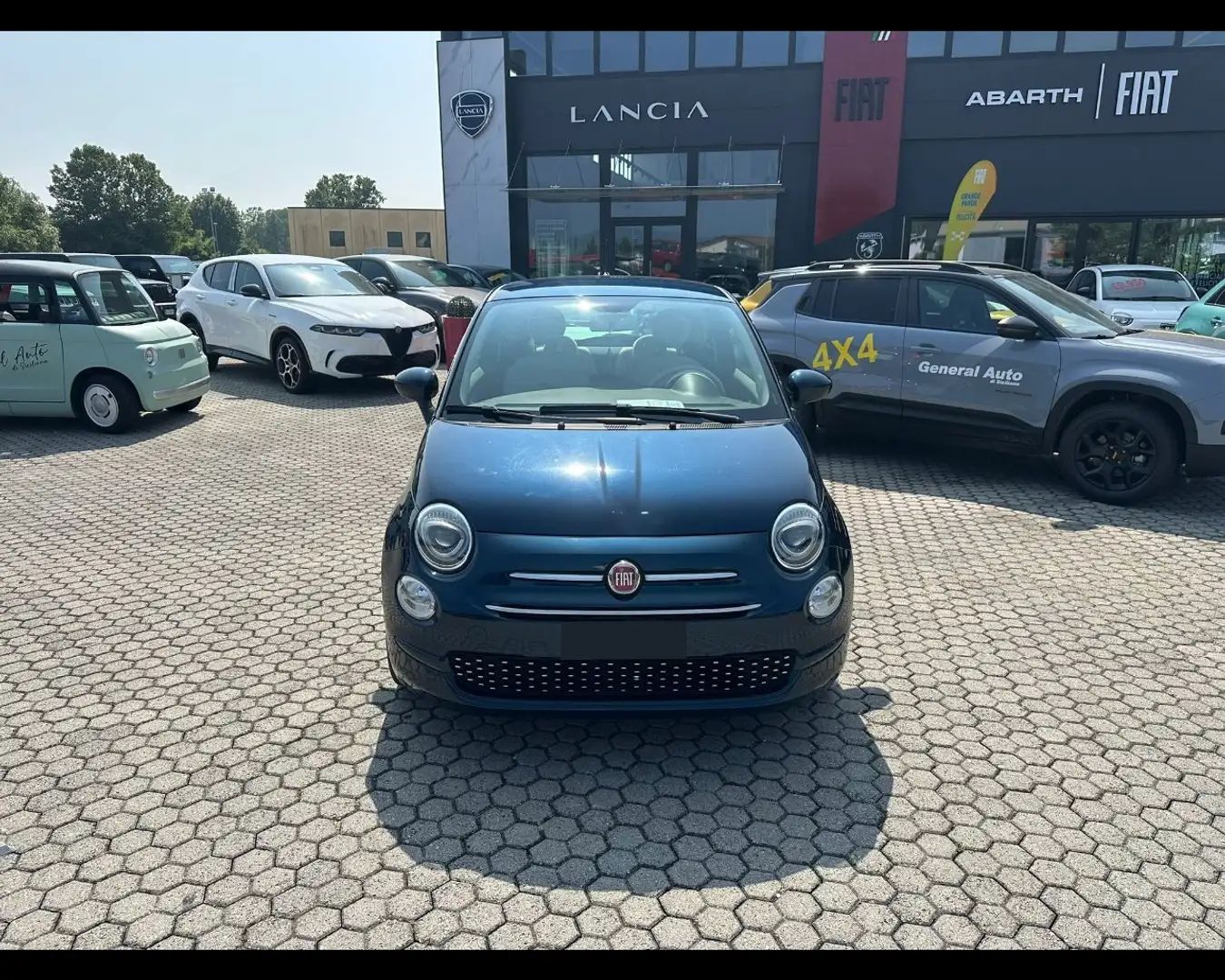 Fiat 500 III 2015 1.0 hybrid Lounge 70cv Bleu - 2