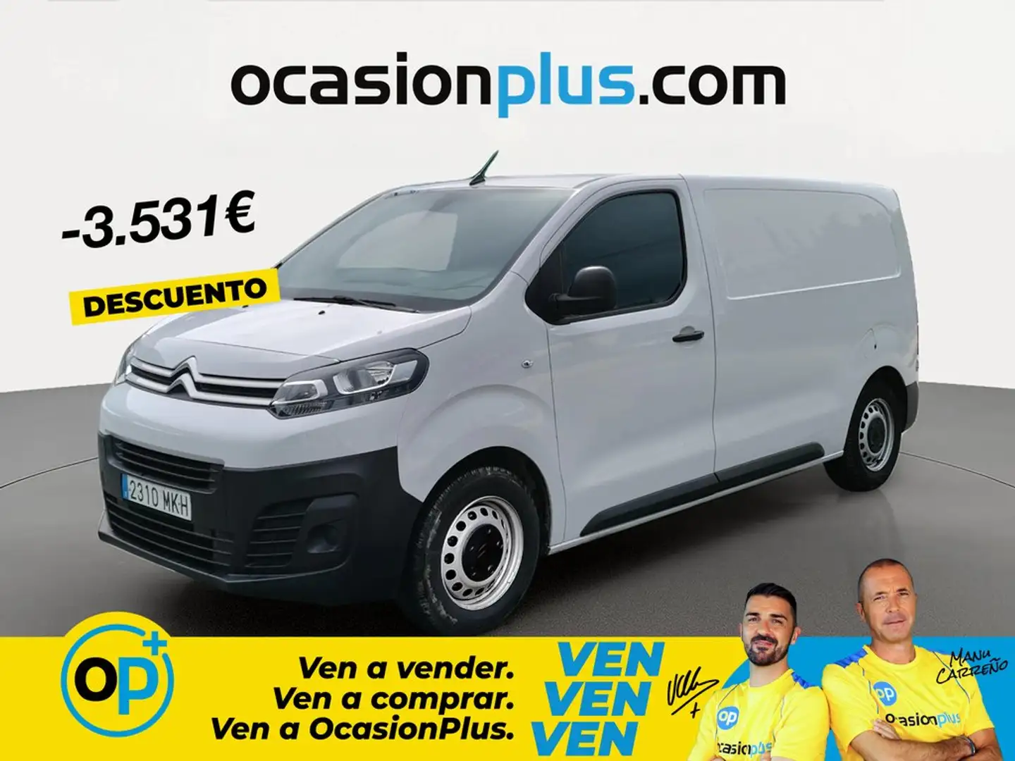Citroen Jumpy Fg. 1.5 BlueHDI Talla M S&S 100 Blanco - 1