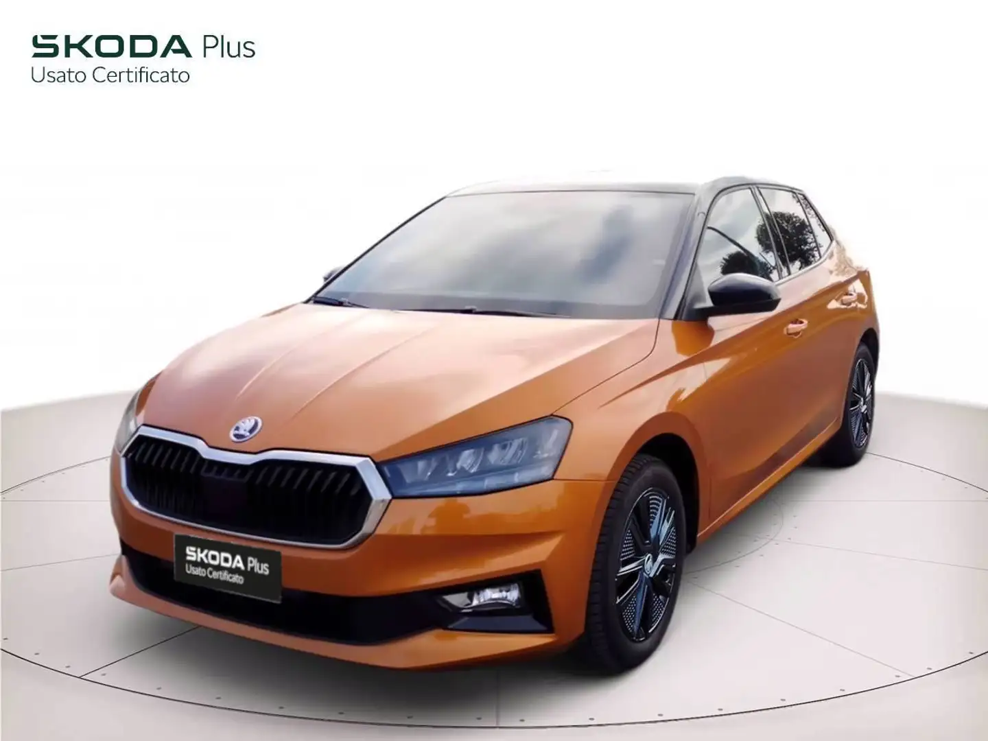 Skoda Fabia IV 2022 - Fabia 1.0 mpi evo Style 80cv Arancione - 1