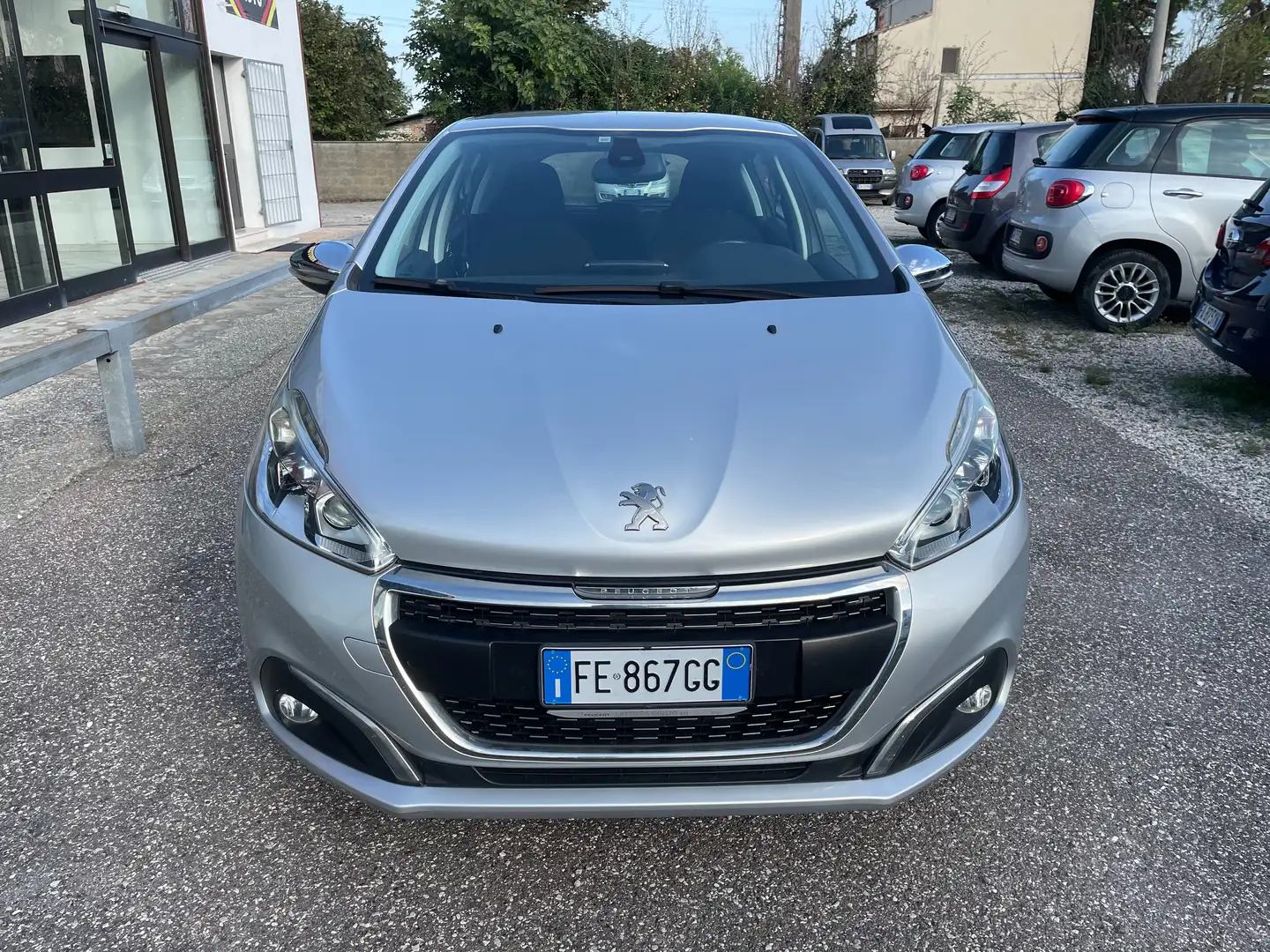 Peugeot 208 208 5p 1.2 puretech Allure 82cv X NEOPATENTATI Argento - 2