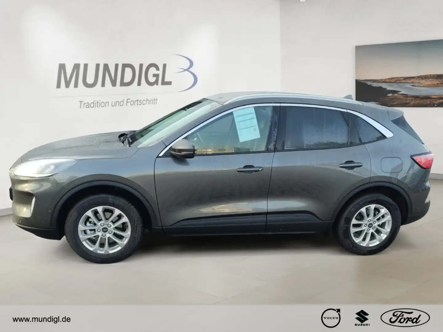 Ford Kuga Titanium NAVI AHK Autom ACC RFK Klimaaut RFK SHZ F Gris - 2