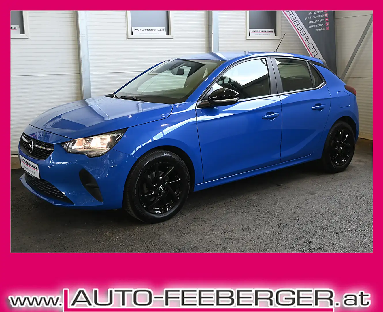 Opel Corsa 1,2 Edition.APP-Connect,Sitz+Lenkradheizung,Rüc... Blau - 1