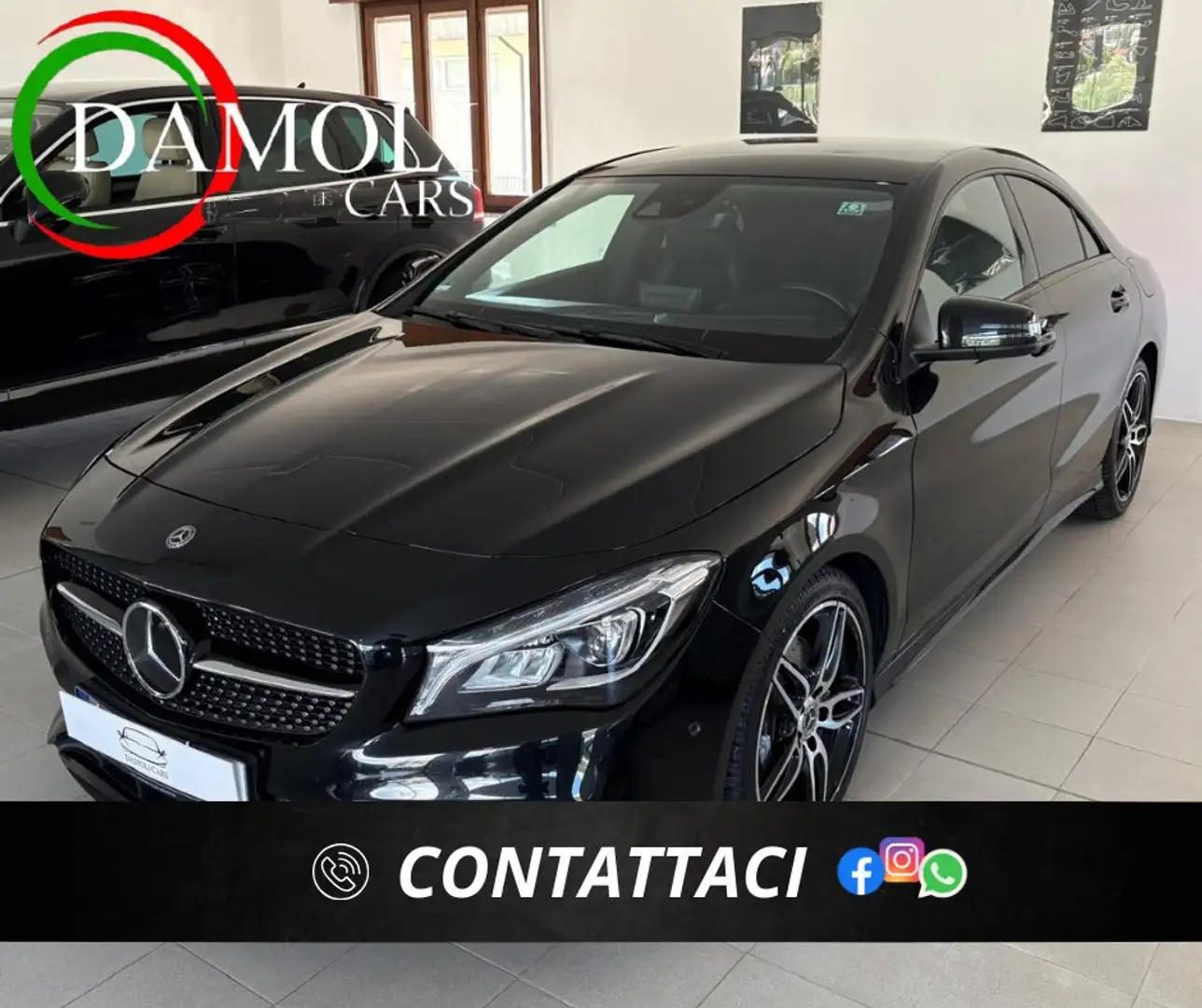 Mercedes-Benz CLA 220 MERCEDES-BENZ CLA 220D 177CV AUTOMATIC Nero - 1