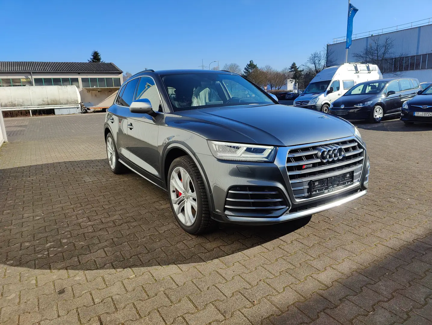 Audi SQ5 3.0 TDI quattro AHK Navi Virtual-Cockpit Keyless Grau - 2