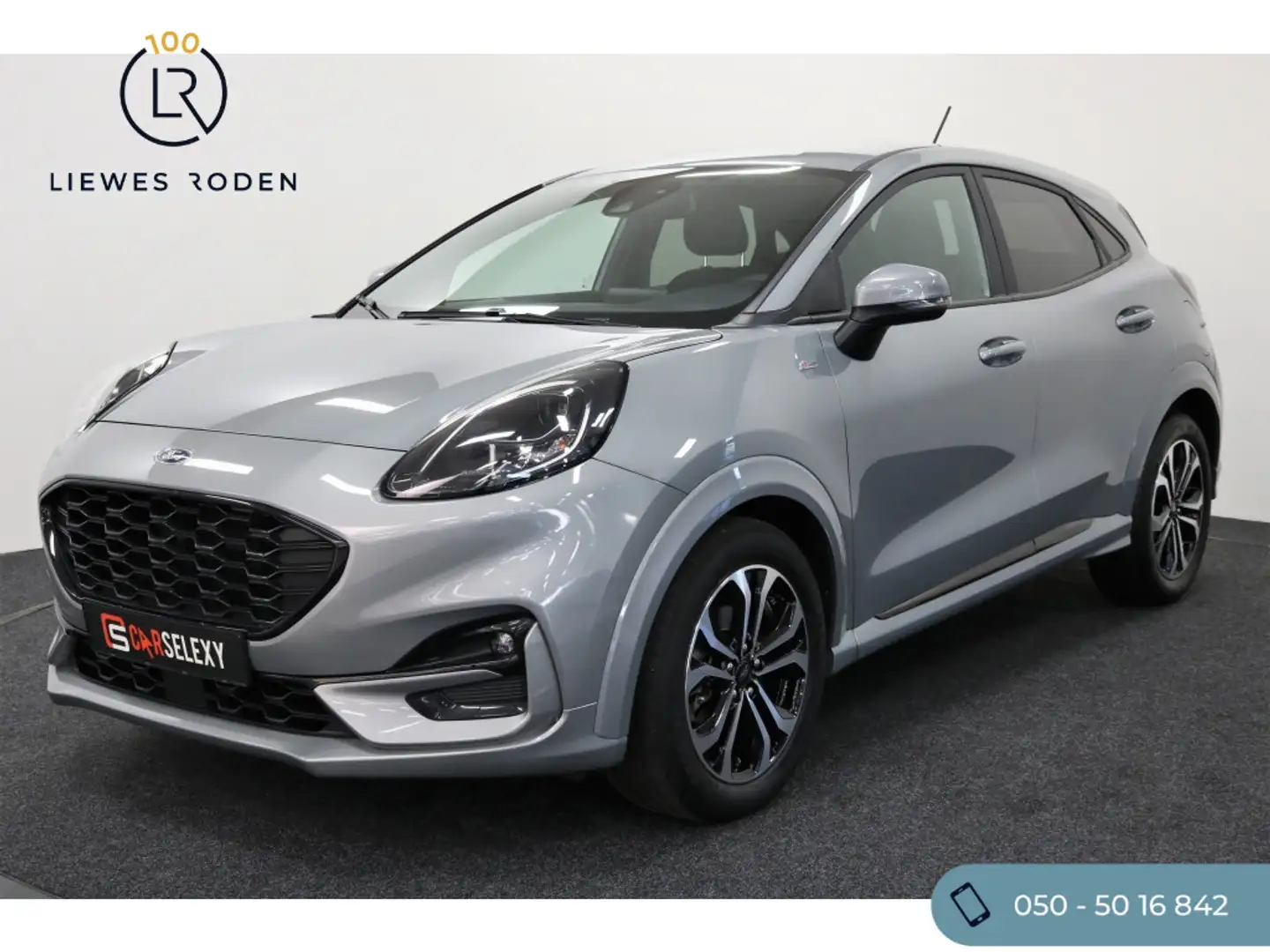Ford Puma 1.0 EcoBoost Hybrid ST-Line Grijs - 1