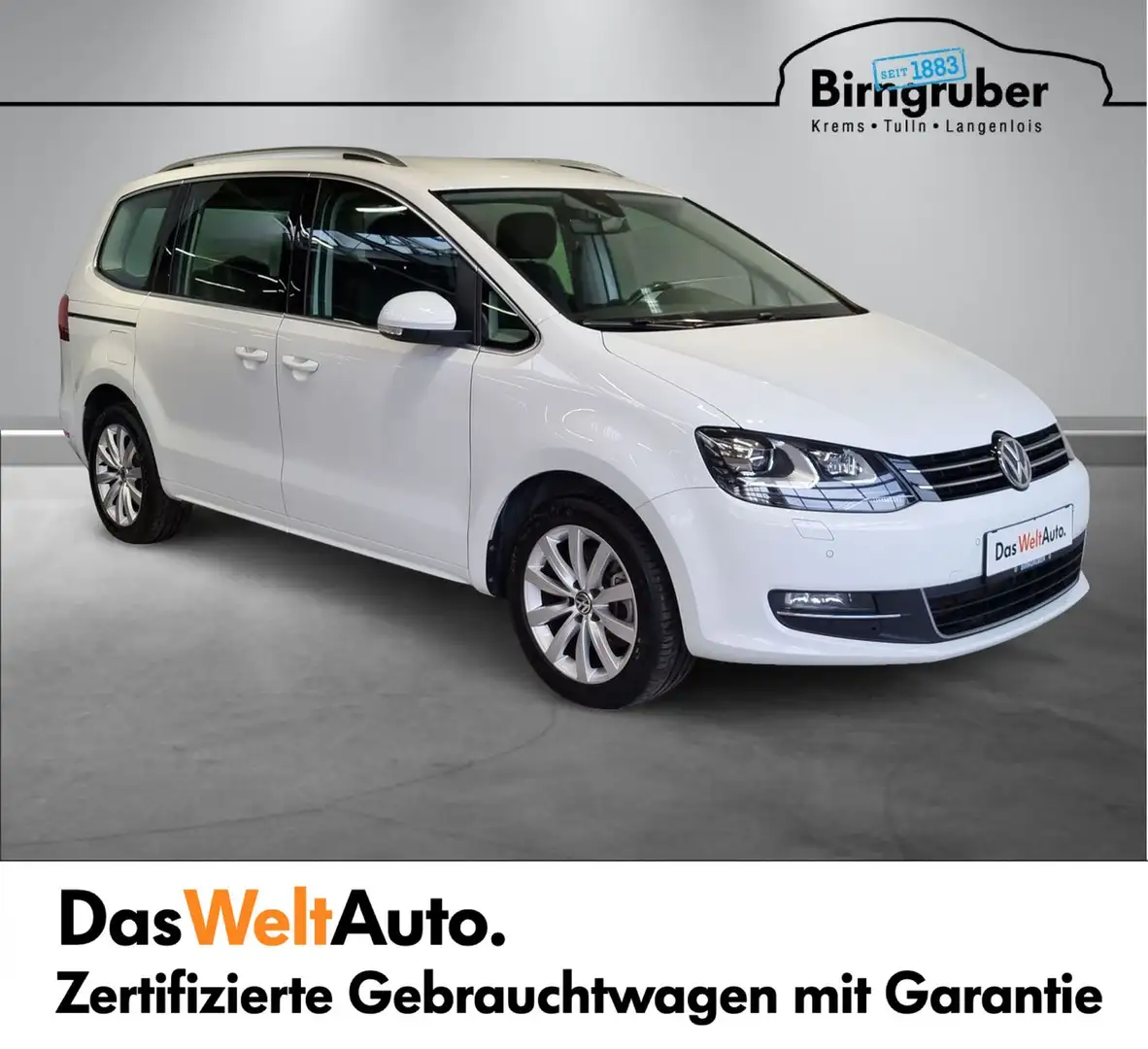 Volkswagen Sharan Business+ TDI SCR 5-Sitzer Blanc - 1