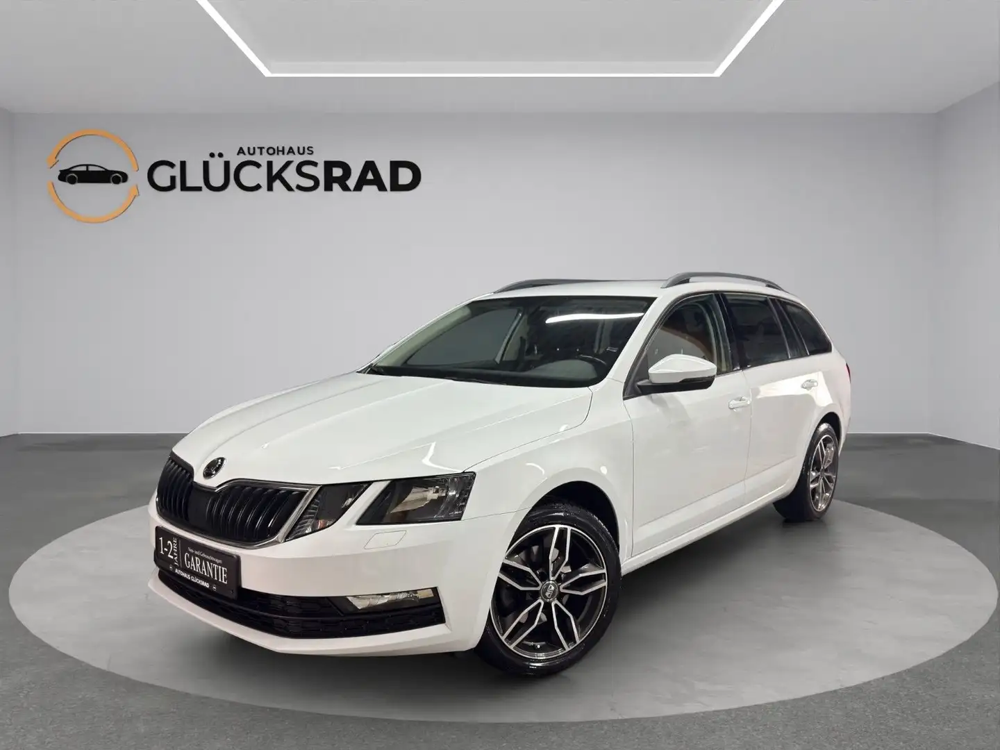 Skoda Octavia 1.5 TSI Combi Ambition DSG ACC AHK Carpl Blanc - 1