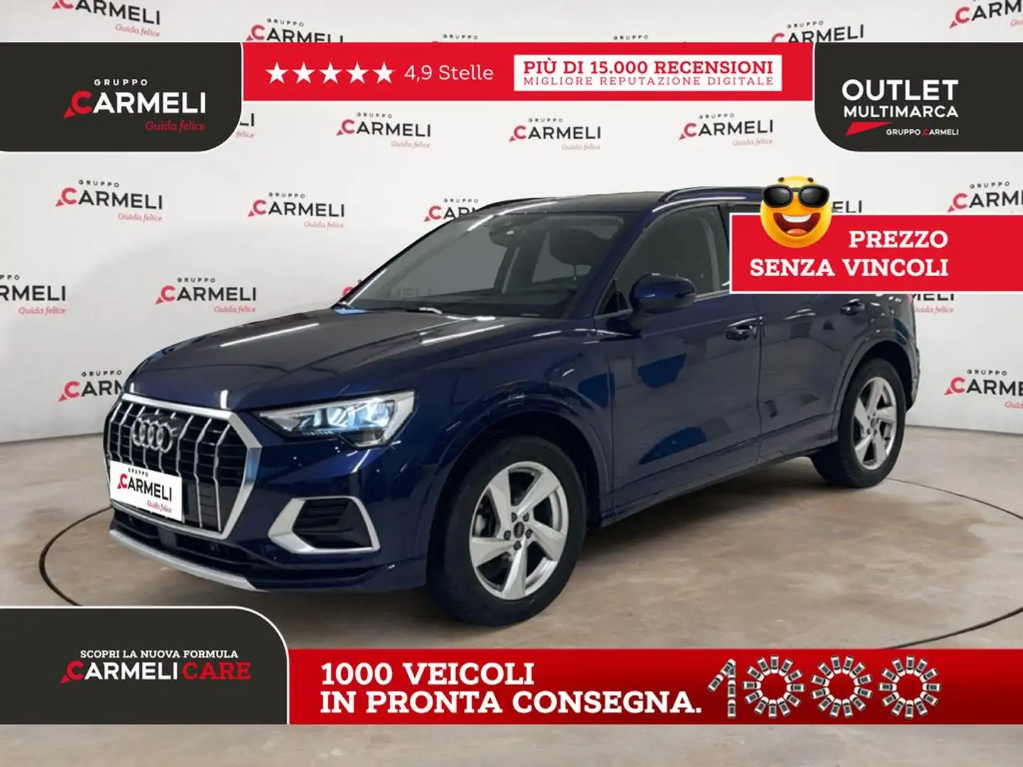 Audi Q3 35 1.5 tfsi Business Advanced s-tronic Blau - 1