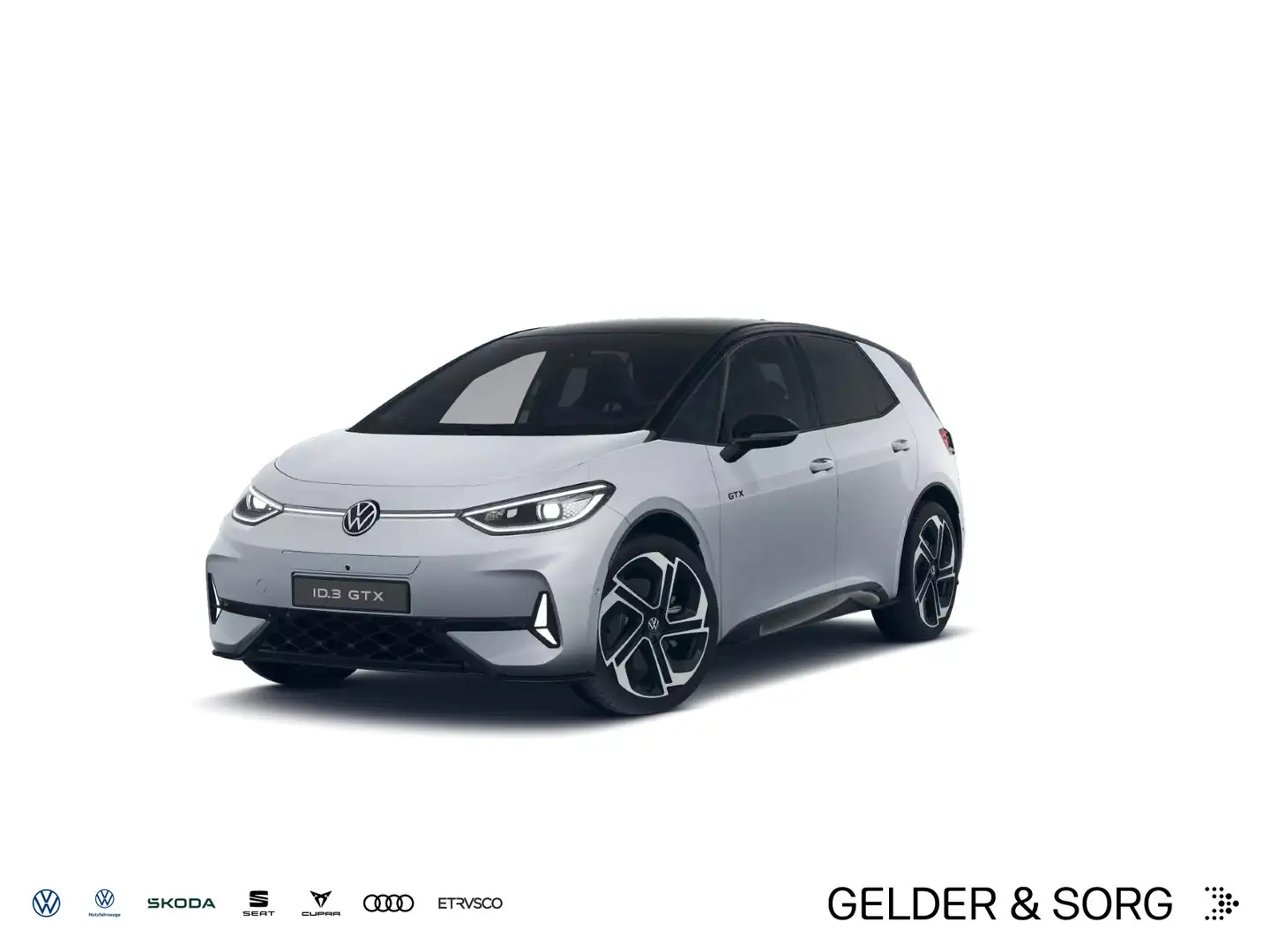 Volkswagen ID.3 GTX Performance Matrix*Navi*HuD*Pano*H&K Silber - 1