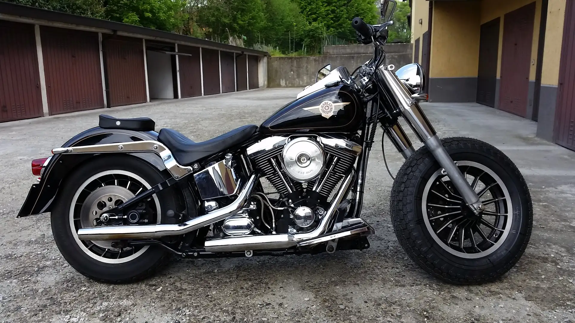 Harley-Davidson Fat Boy Black - 1