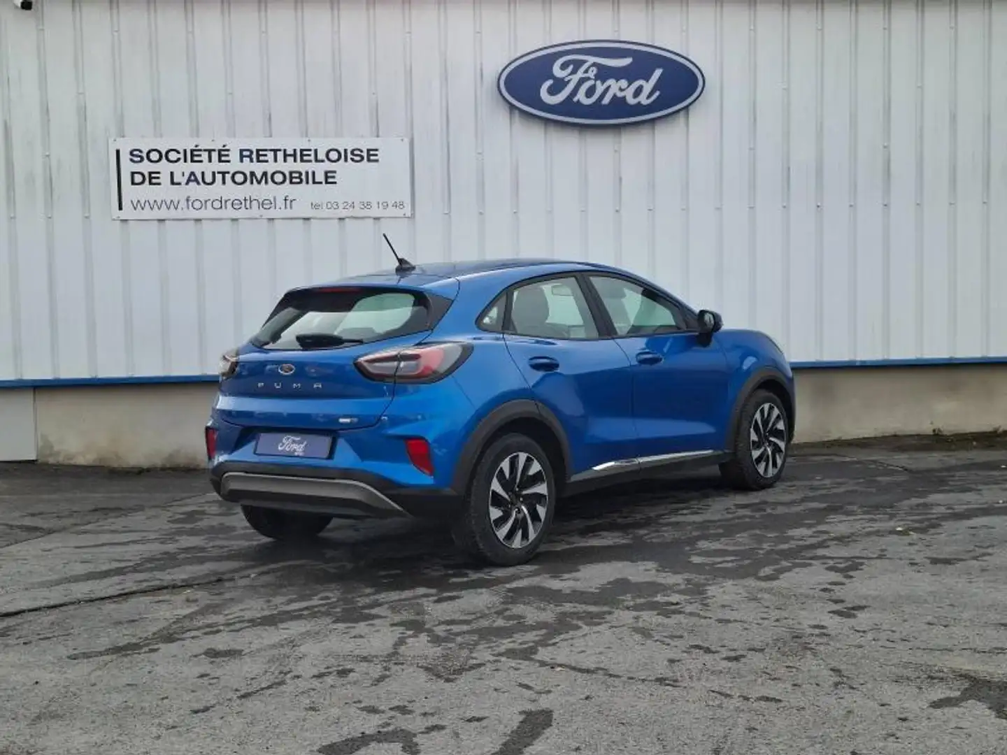 Ford Flex 1.0 Flexifuel 125ch S\u0026S mHEV Titanium Niebieski - 2