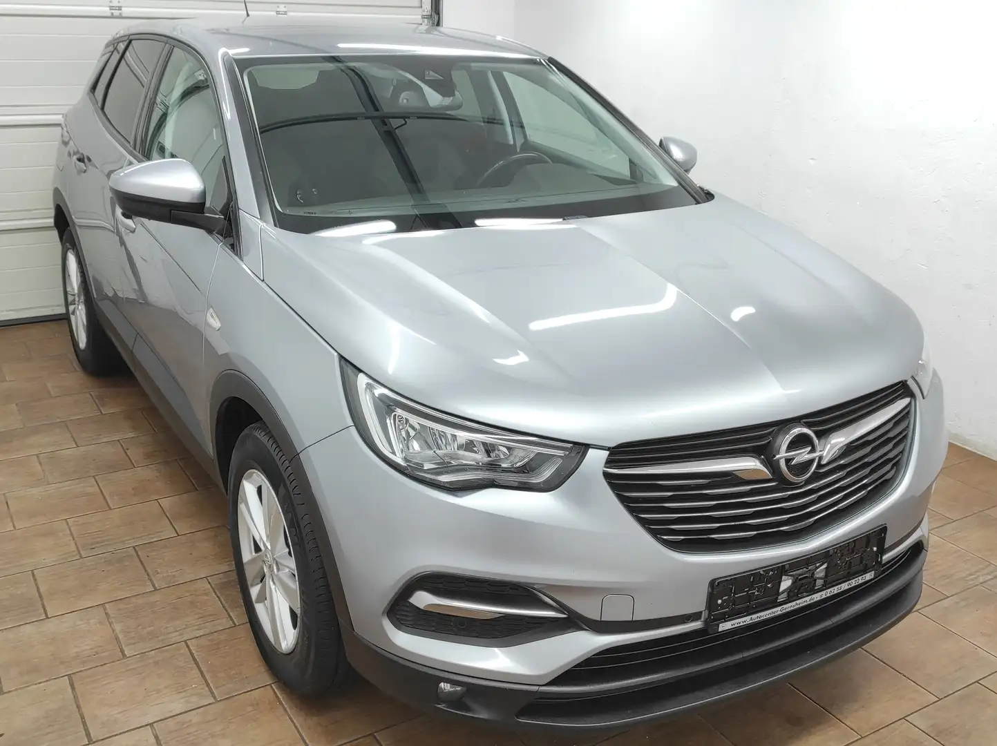 Opel Grandland X 1.5 DIESEL LED EURO-6 KLIMAA SPURASS PDCv+h 6-GANG Gris - 1