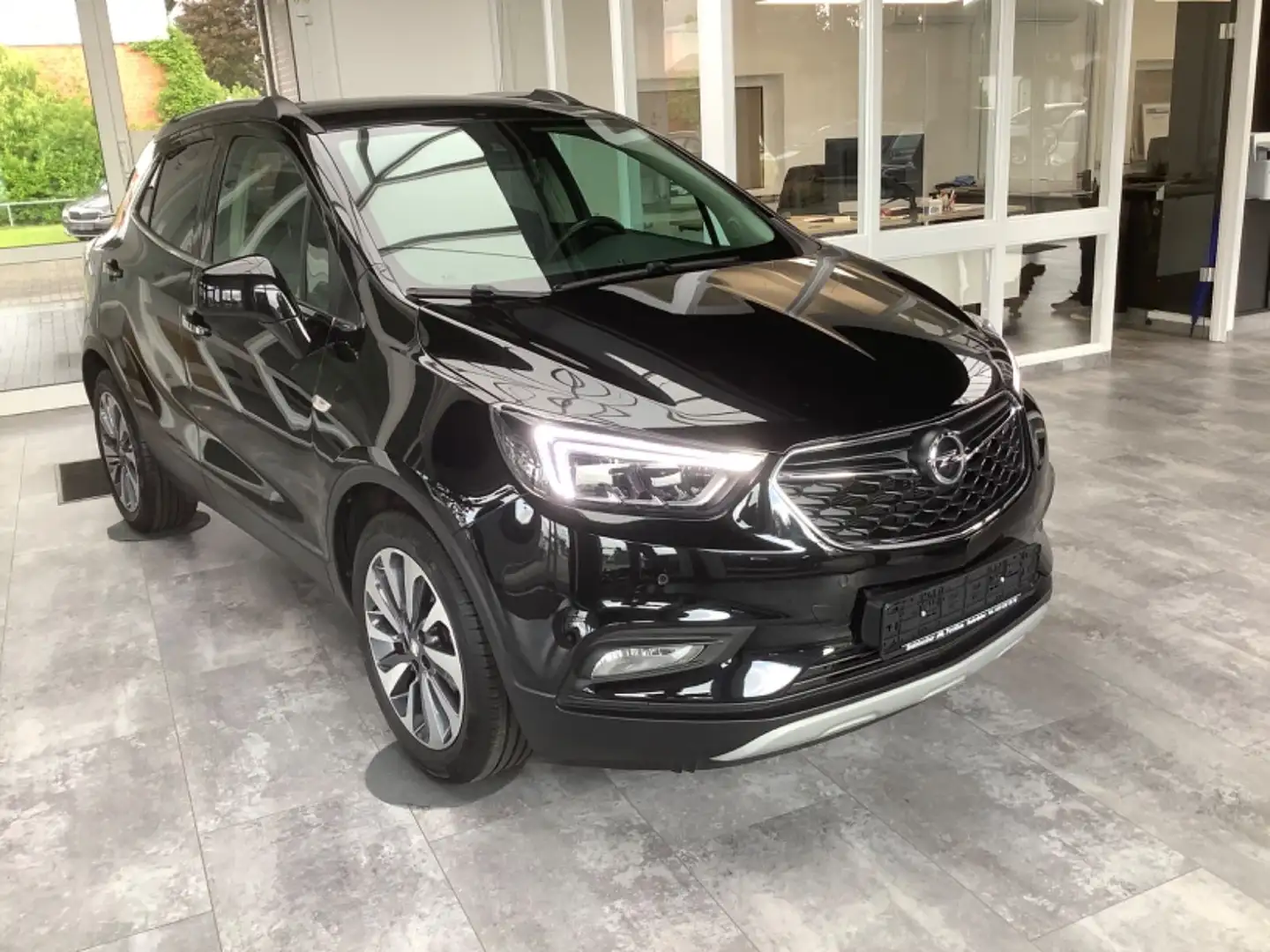 Opel Mokka X Ultimate AUTOMATIK AHK NAVI LEDER LED Fekete - 2