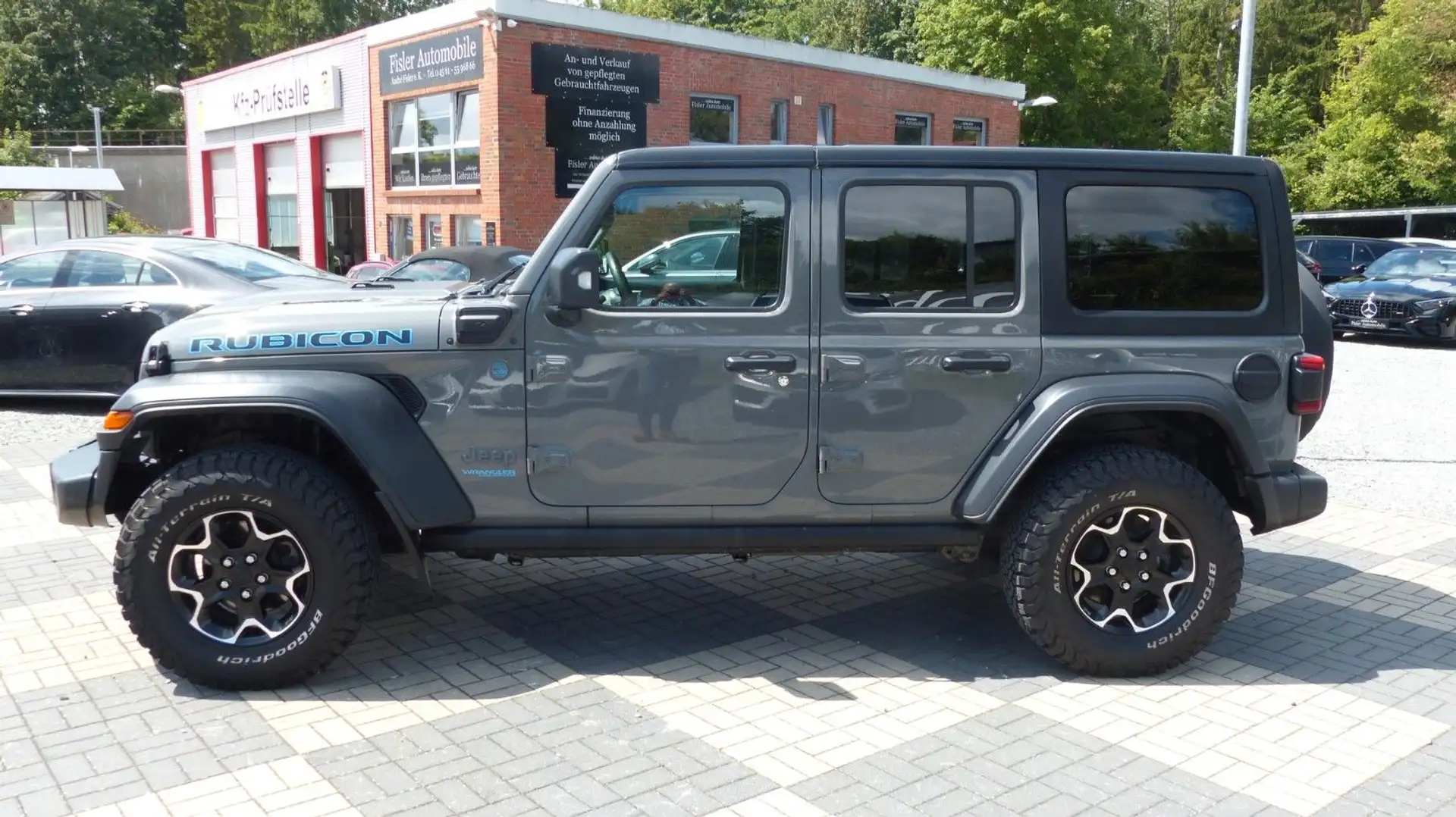Jeep Wrangler Unlimited Plug-In Hybrid Rubicon Grau - 2