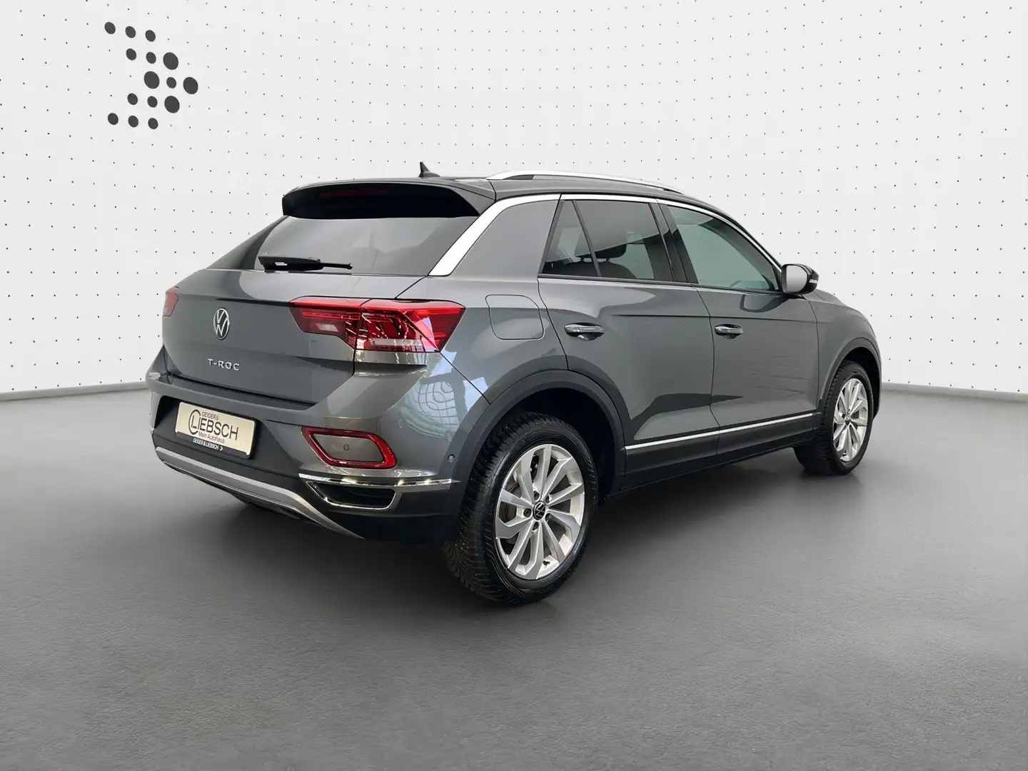Volkswagen T-Roc T-ROC 1.5 TSI DSG STYLE*LED*AHK*PDC*SHZ*NAVI*KLI Grau - 2