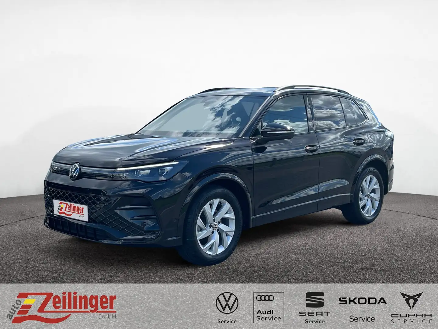 Volkswagen Tiguan R-Line eTSI DSG|AHK|NAVI|BLACKS|NEU-M Schwarz - 1
