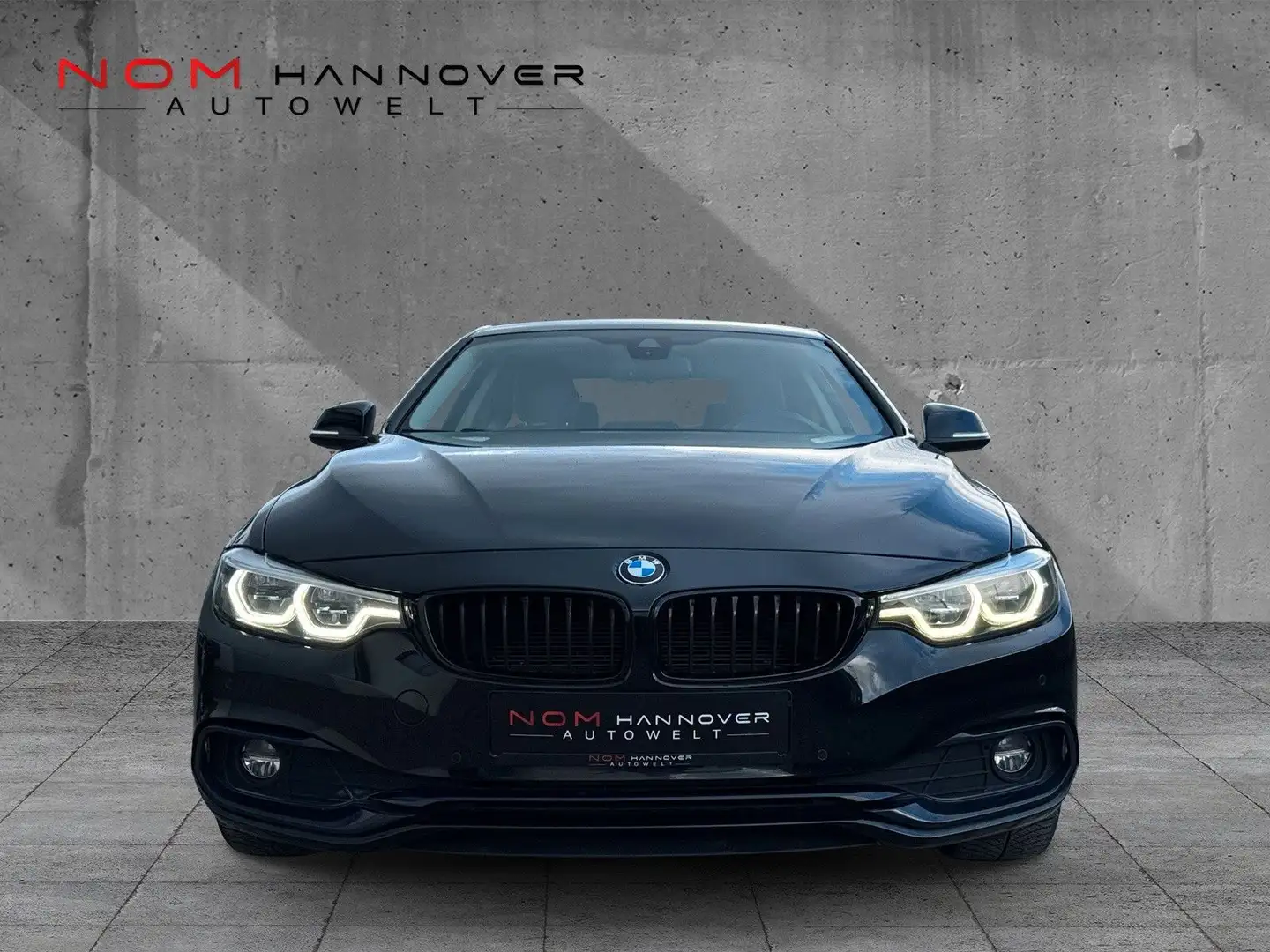 BMW 420 d Coupe Sport Line HIFI/NAVI/SHZ/PDC/LEDER/ Schwarz - 2