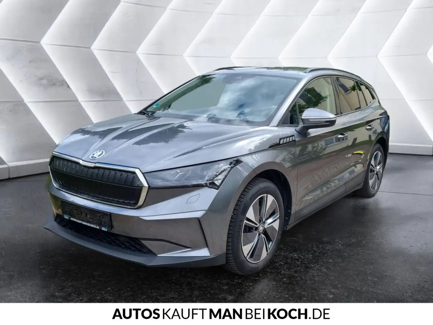 Skoda Enyaq iV 60 MATRIX AHZV NAVI KAMERA ACC FAMILY LED Grigio - 2