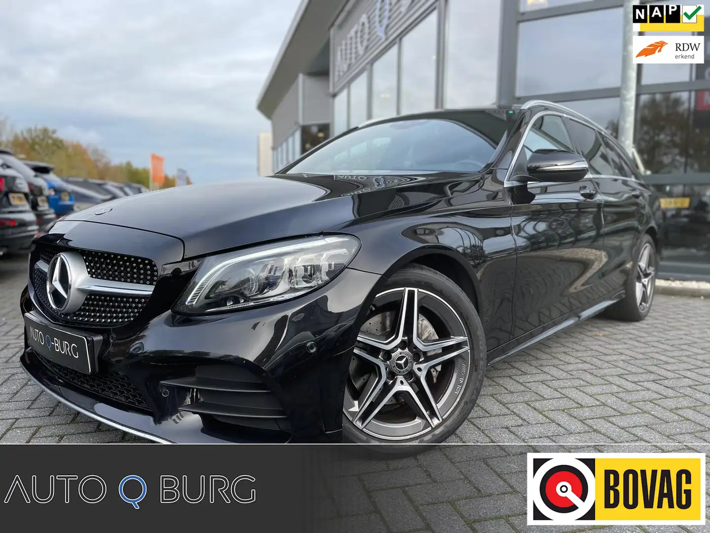 Mercedes-Benz C 180 Estate Business Solution AMG | Autom 9G | ECC | Na Zwart - 1