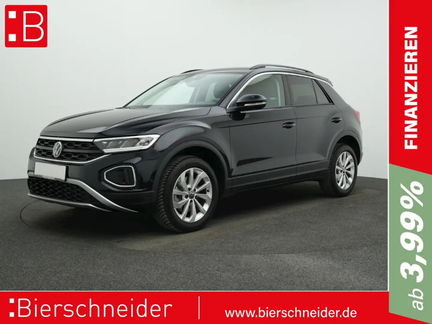 Volkswagen T-Roc 2.0 TDI DSG Life 5.-J.-GAR NAVI LED ALU 17 Noir - 1