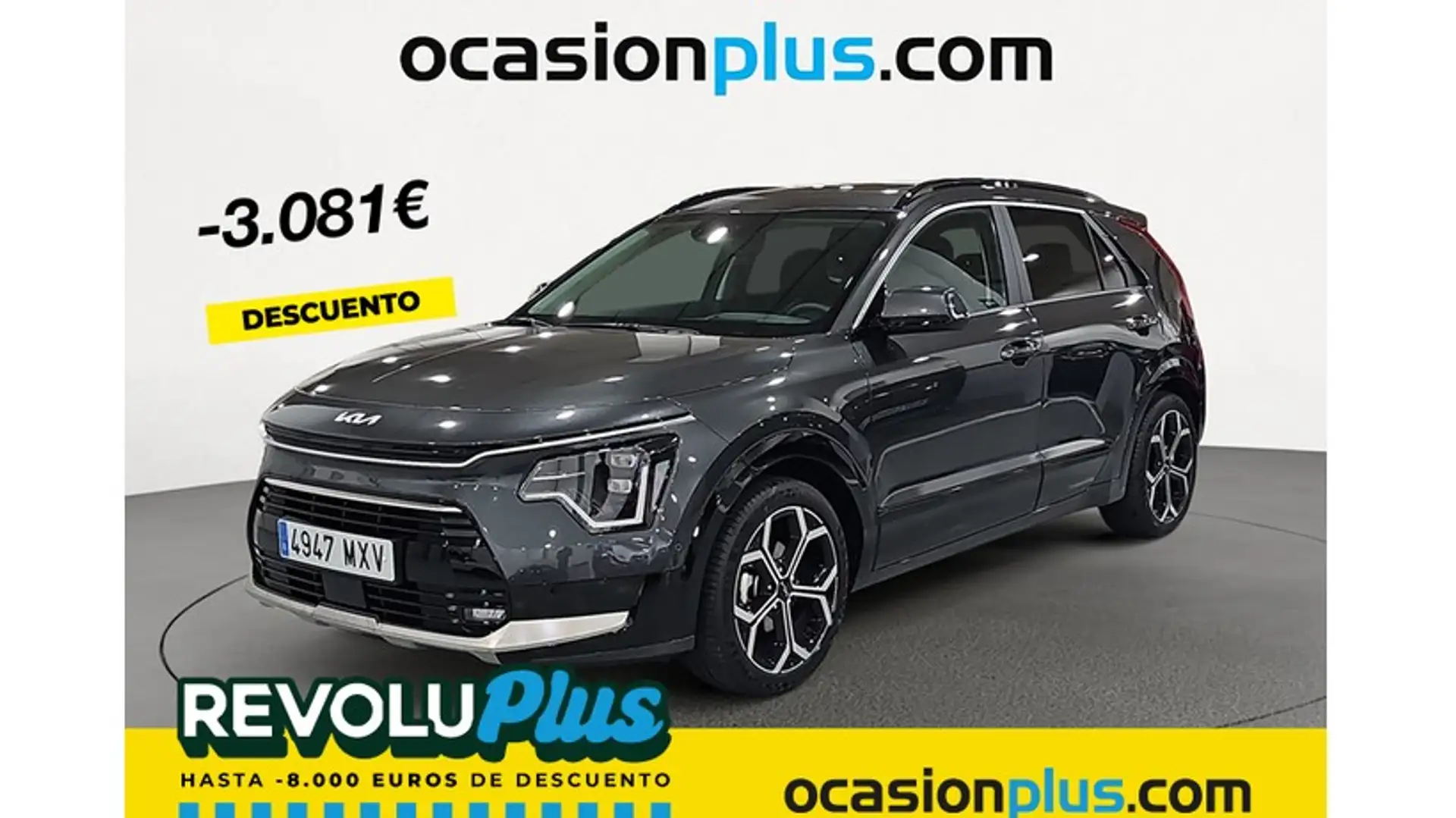 Kia Niro 1.6 HEV Emotion 129 Gris - 1