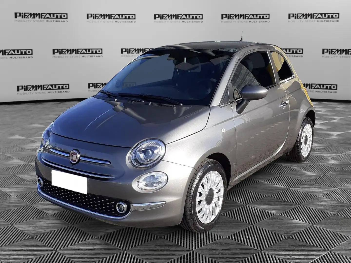Fiat 500 1.0 Hybrid Dolcevita Grigio - 1
