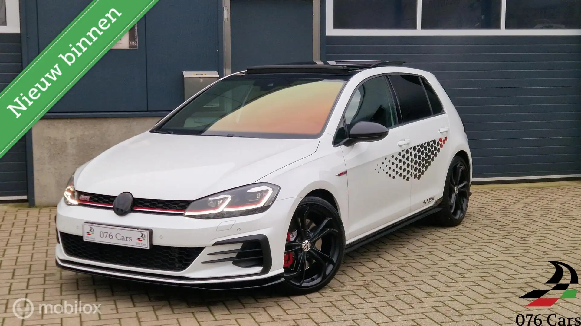 Volkswagen Golf GTI 2.0 TSI TCR 290 PK PANO NIEUWSTAAT UNIEK Weiß - 1