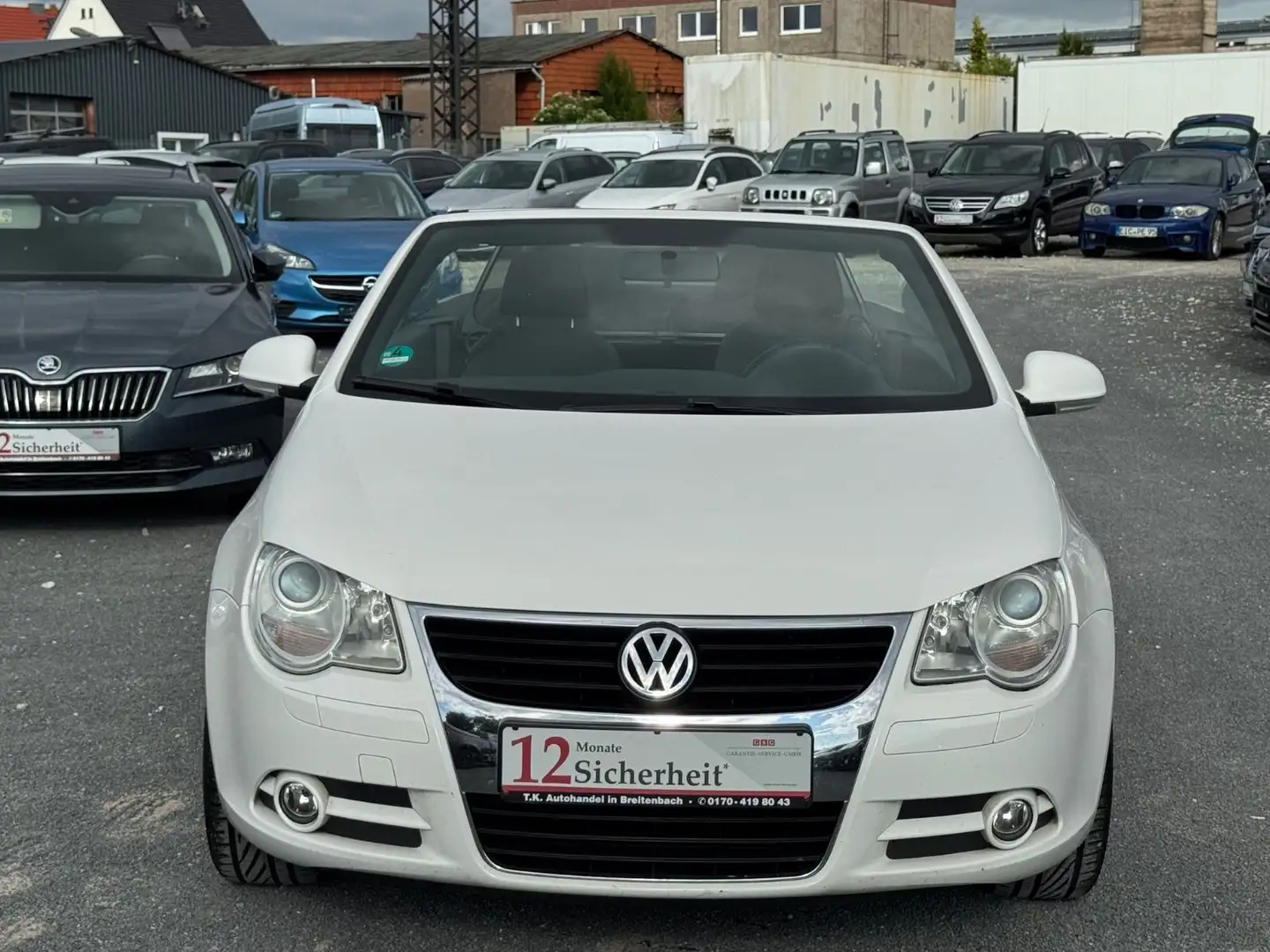 Volkswagen Eos 1.4  SHZ/NAVI/EURO 4 Fehér - 2