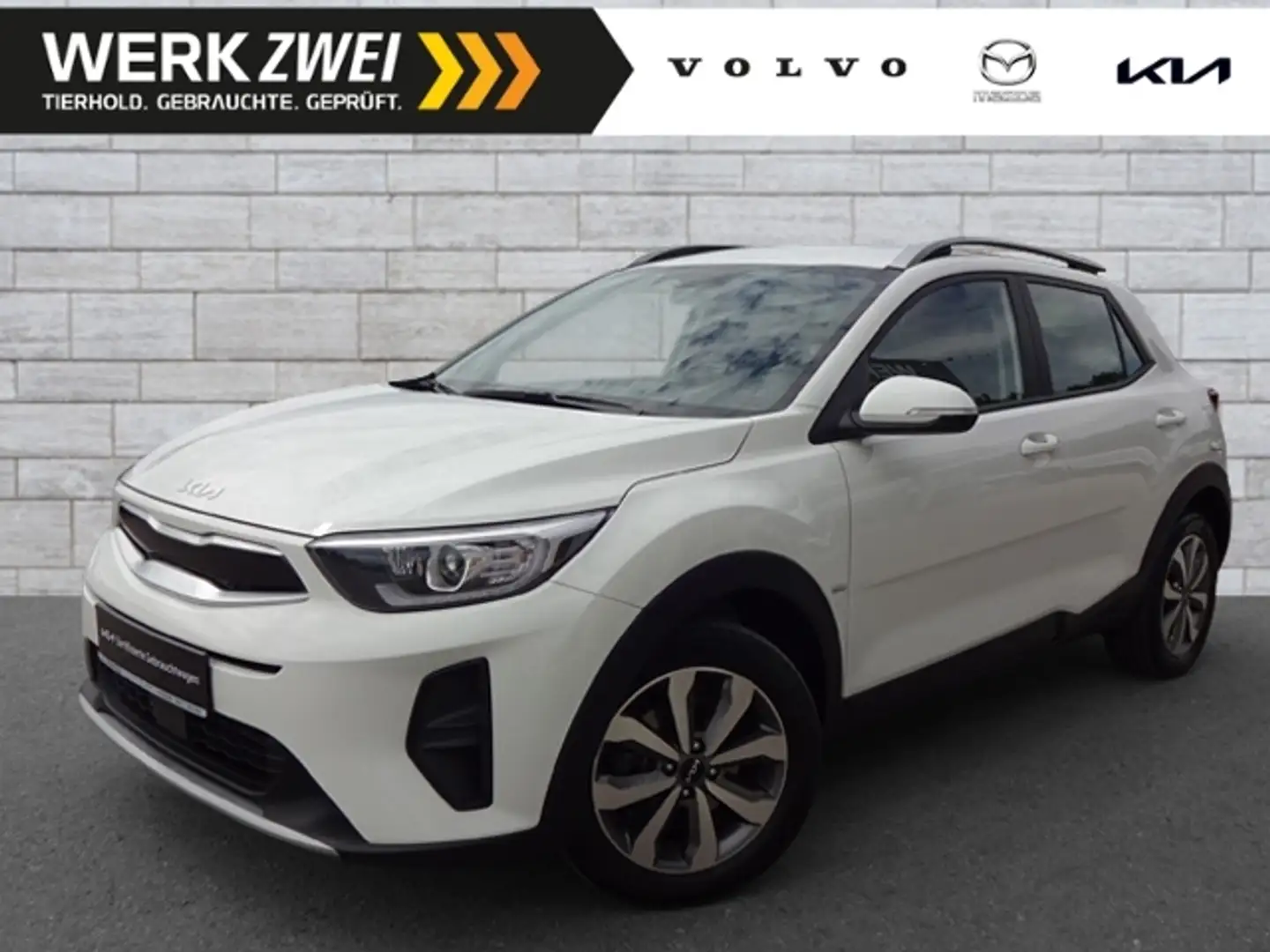 Kia Stonic 1,2 Vision Sitz- & Lenkradhzg. Klimaautom Blanco - 1