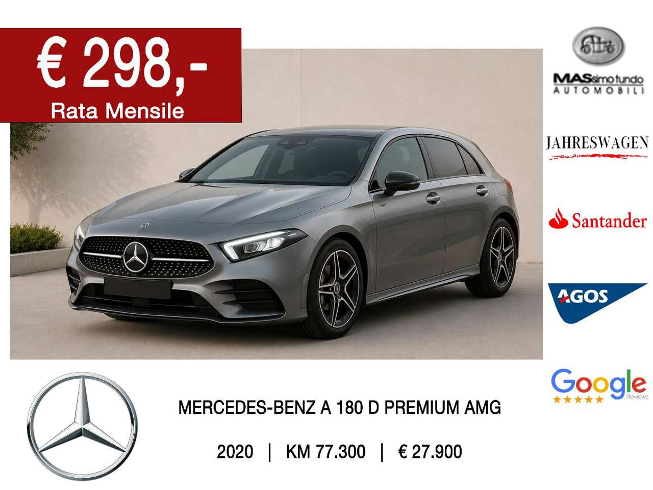 Mercedes-Benz A 180 d Automatic Premium