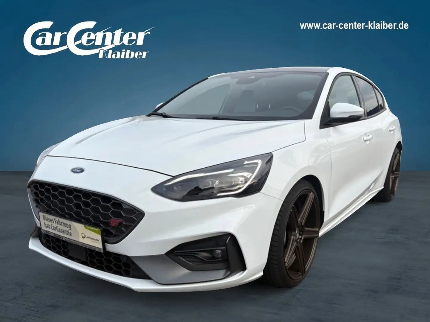 Ford Focus 2,3 EcoBoost ST Automatik+LED+NAVI+PANO Blanc - 1
