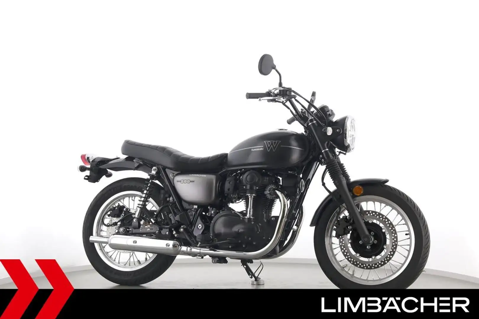 Kawasaki W 800 STREET - A2-konform!, Königswelle Negro - 1