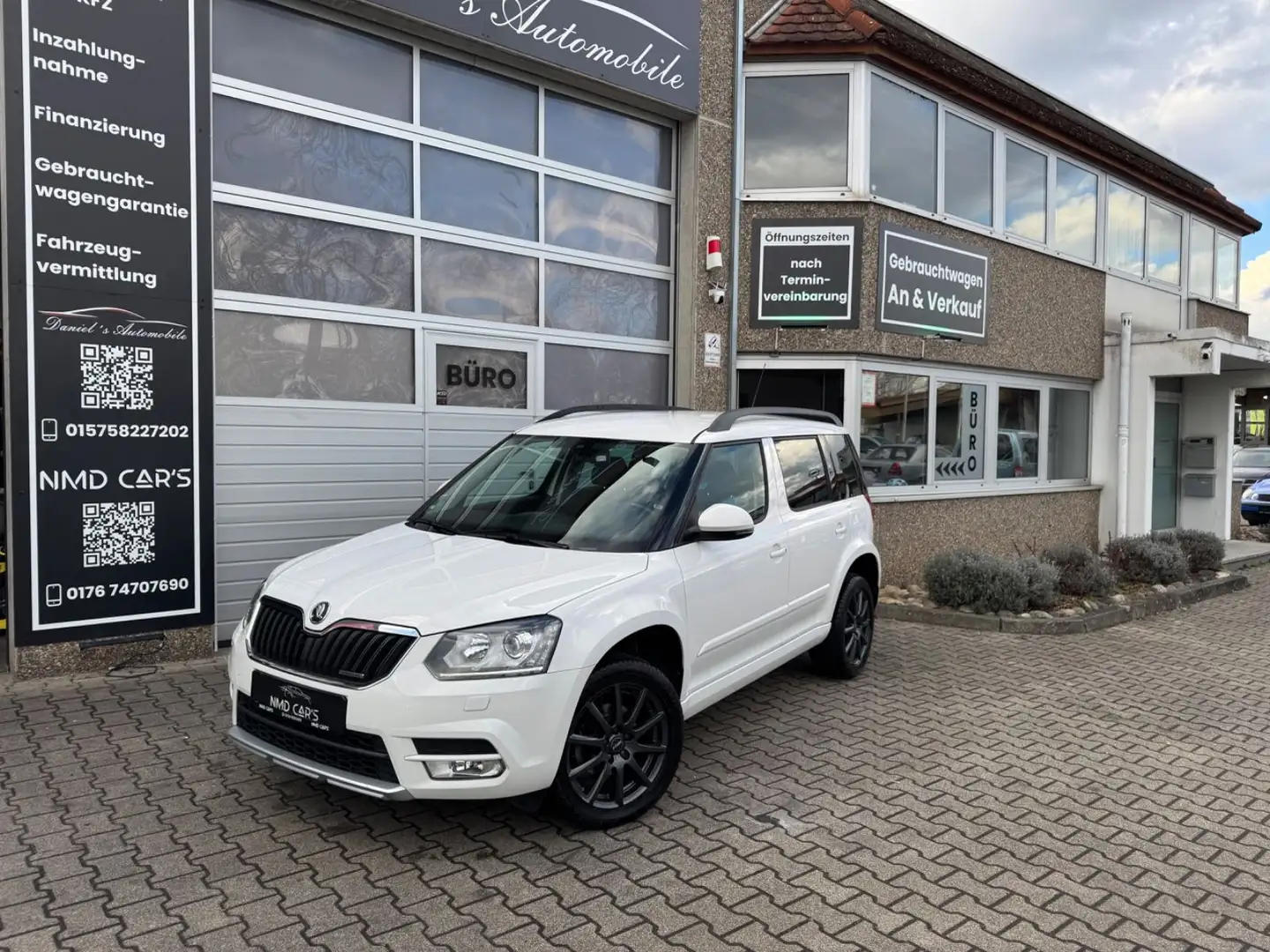 Skoda Yeti Greenline/XENON/AHK/WENIG-KM/GEPFLEGT Weiß - 1