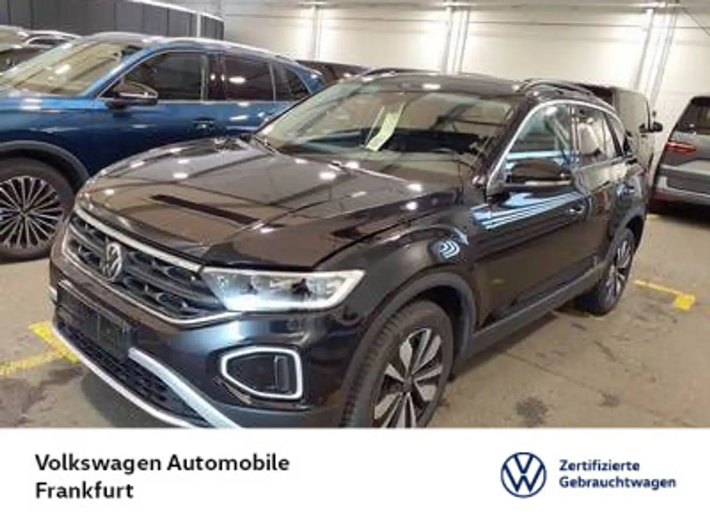 Volkswagen T-Roc 2.0 TDI DSG Goal Navi LEDPlus DAB+ FrontAs Schwarz - 1