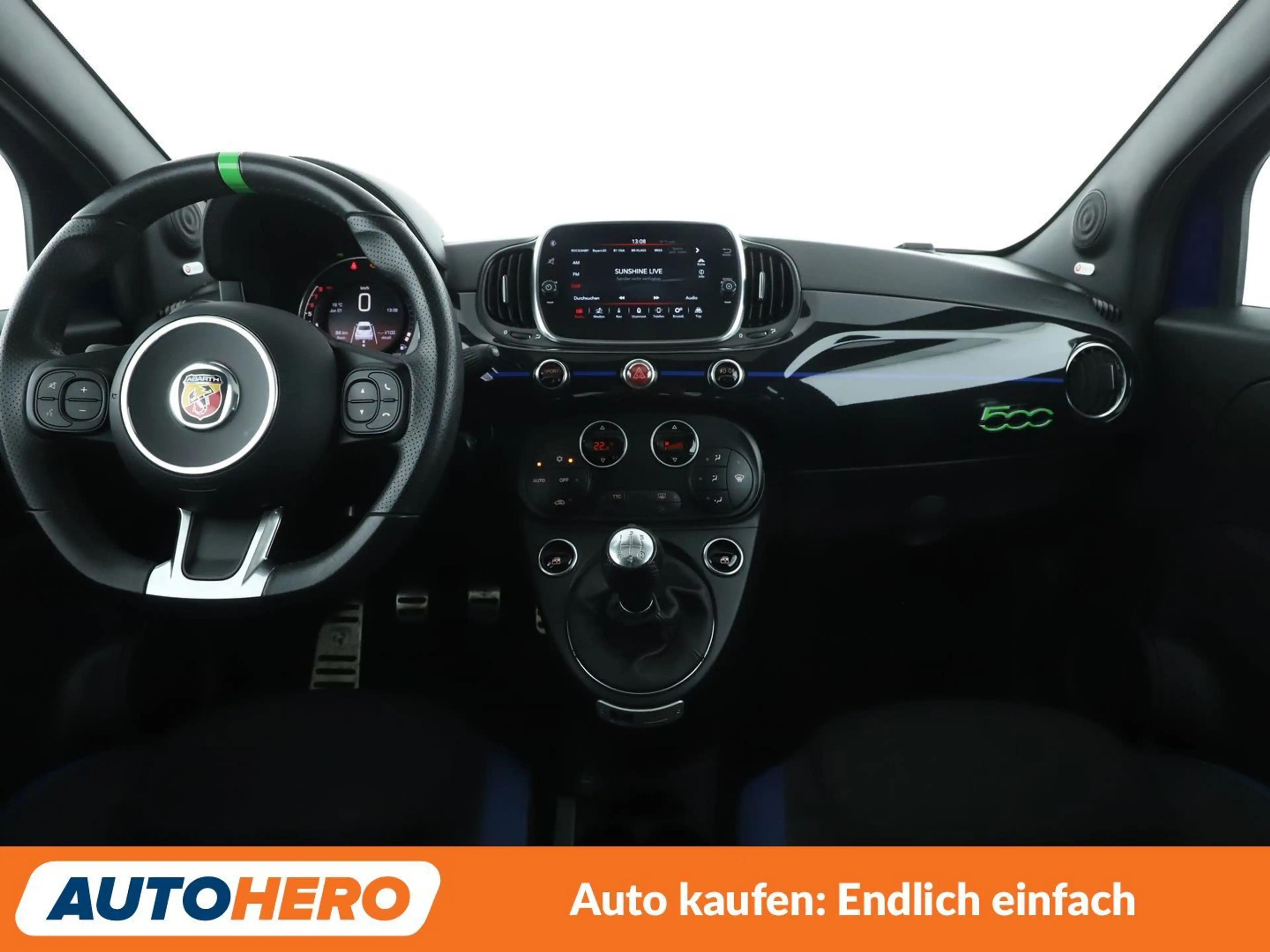 Abarth 595 1.4 Turbo Monster Energy Yamaha *NAVI*BiXENON*ALU* — photo 12