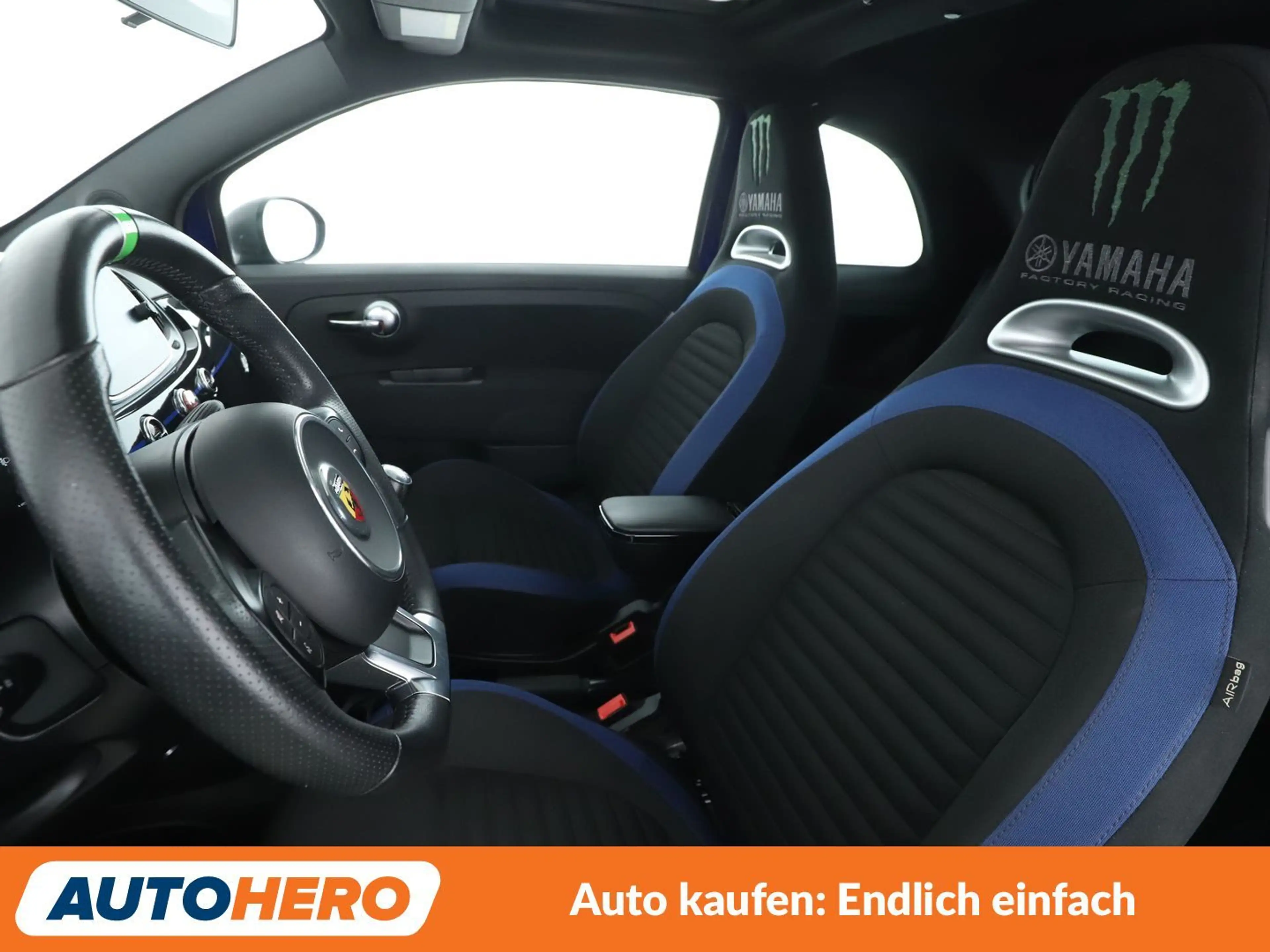 Abarth 595 1.4 Turbo Monster Energy Yamaha *NAVI*BiXENON*ALU* — photo 10