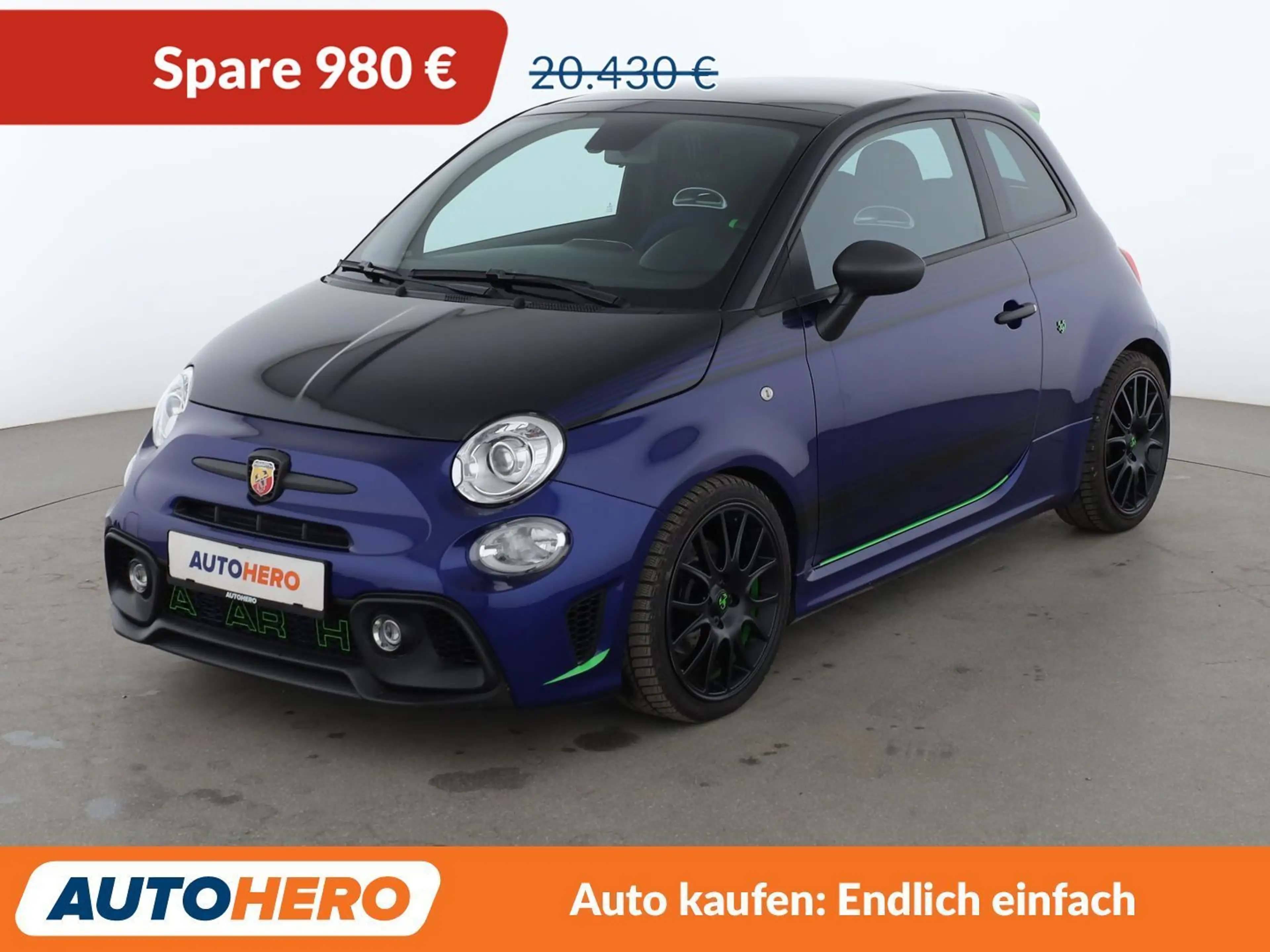 Abarth 595 1.4 Turbo Monster Energy Yamaha *NAVI*BiXENON*ALU*