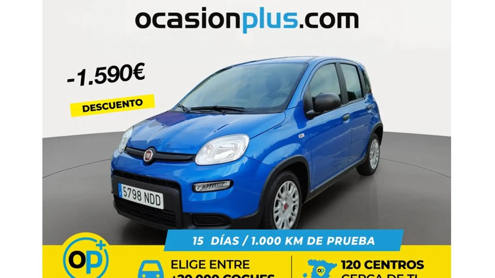 Fiat Panda 1.0 Gse Hybrid Azul - 1