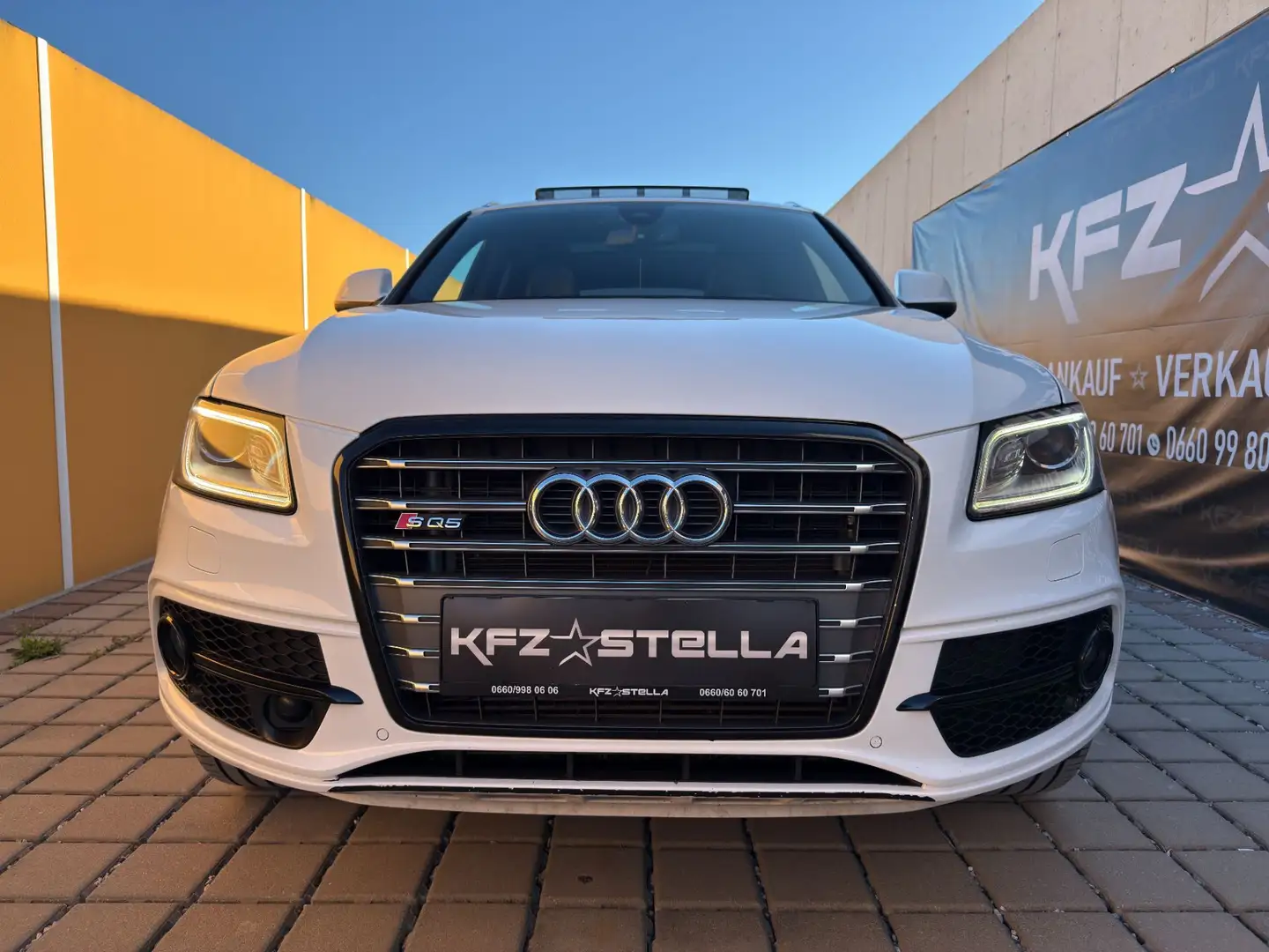 Audi Q5 2.0 TDI quattro S-Line Facelift S-Tronic/Pano/ACC Blanc - 2