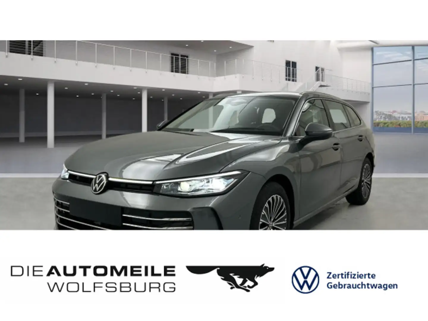 Volkswagen Passat Variant 1.5 eTSI DSG Elegance NAVI/IQ/HEA Grau - 1