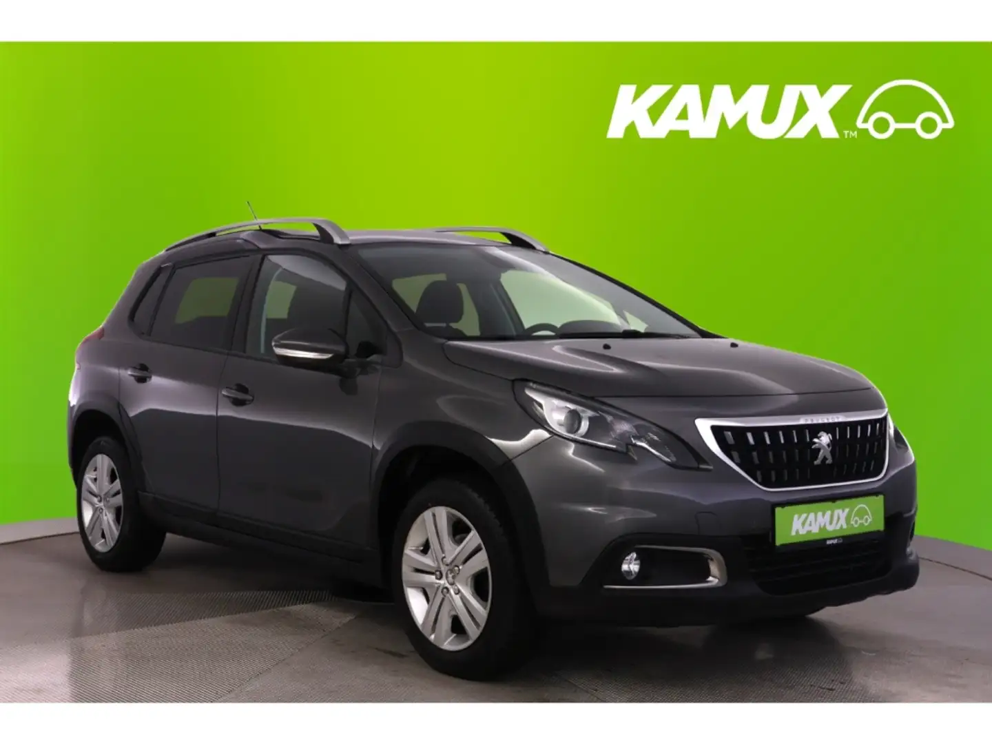 Peugeot 2008 1.2PureTech Signature+LED+NAVI+PDC+CARPLAY Grau - 1
