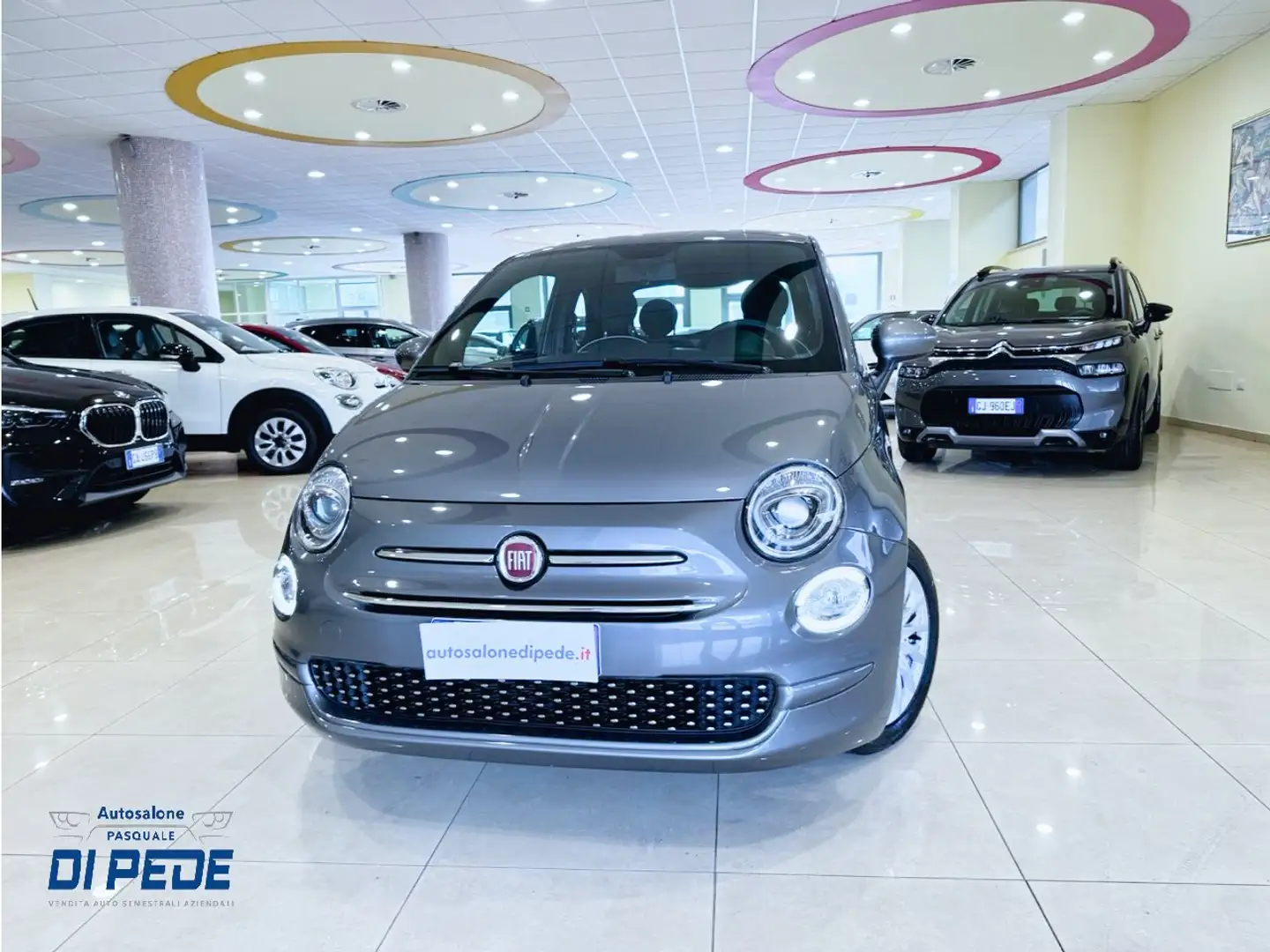 Fiat 500 500 1.0 hybrid Lounge 70cv Grigio - 1