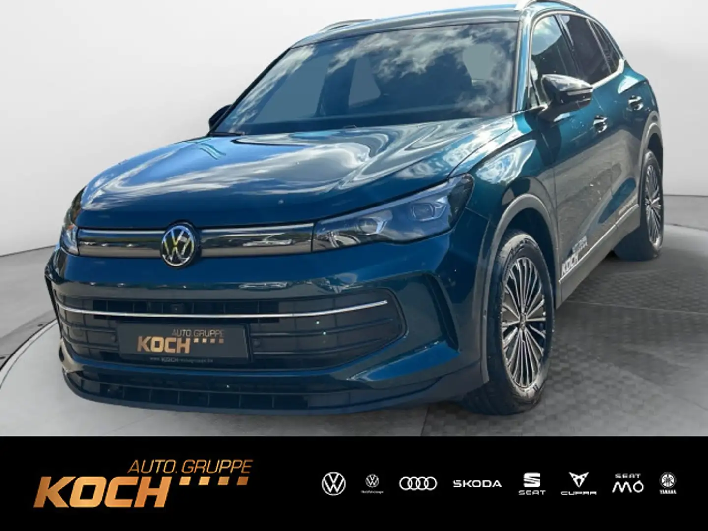 Volkswagen Tiguan 2.0TDI Goal DSG AHK Navi LED Blau - 1