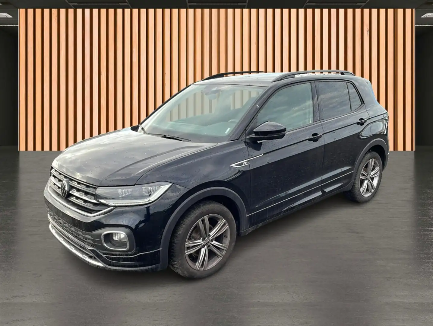 Volkswagen T-Cross 1.0 TSI DSG R-Line*Navi*ACC*Kamera*LED* Schwarz - 2