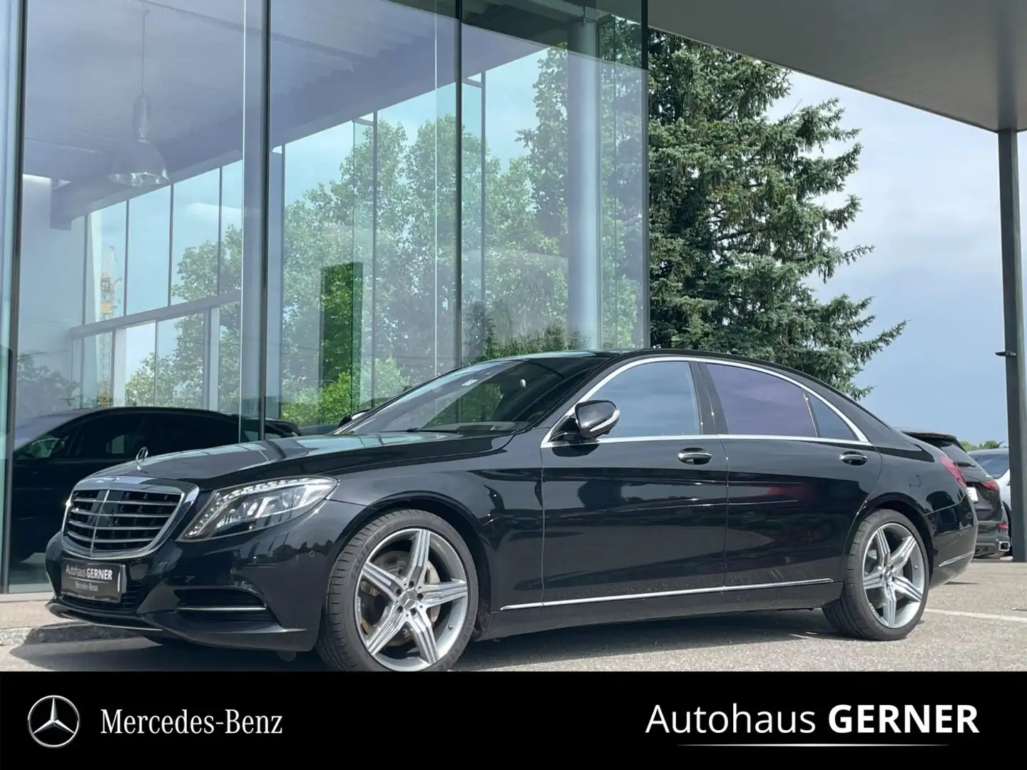 Mercedes-Benz S 500 4MATIC Limousine lang ACC el.Heck ParkAss. Schwarz - 1